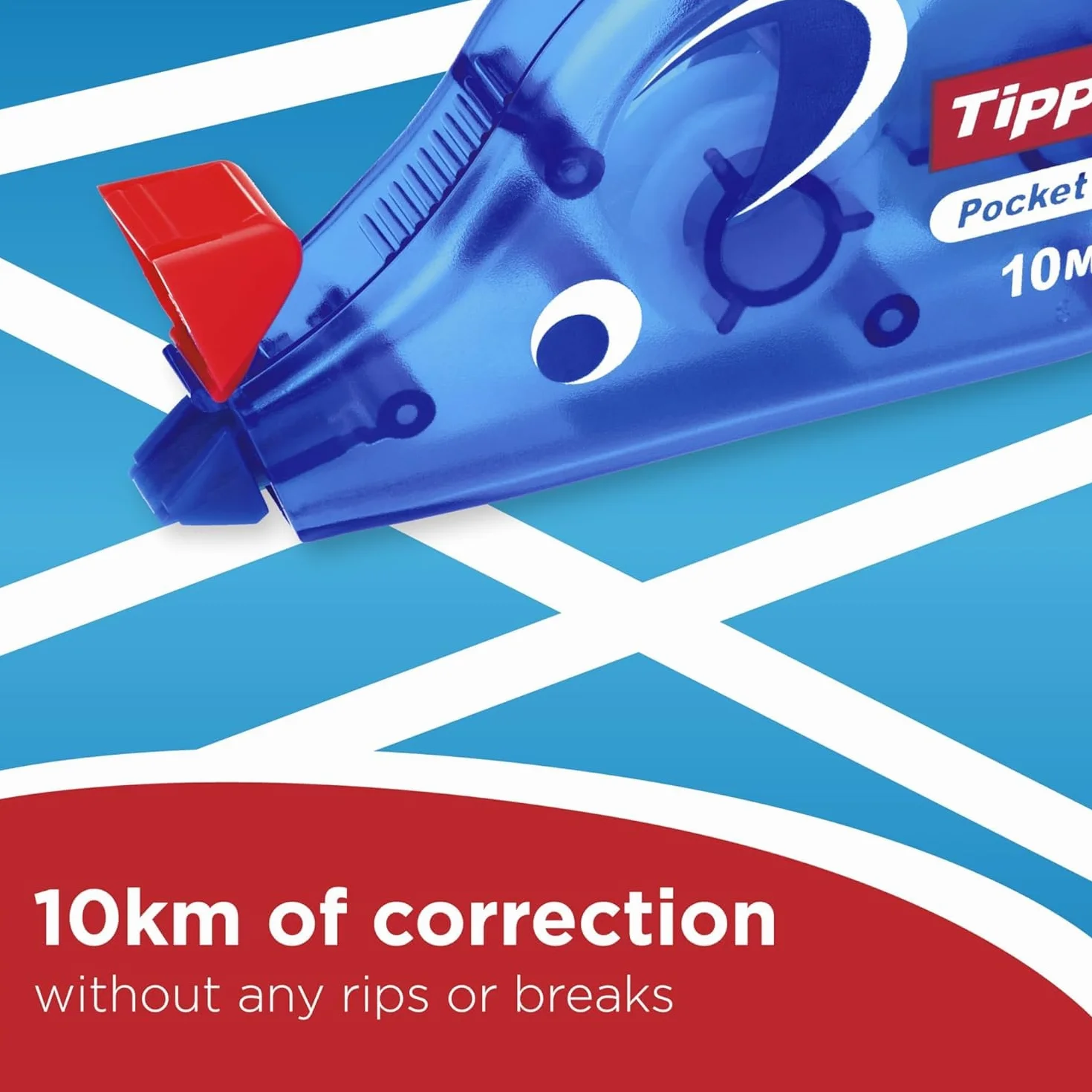 BIC Tipp-Ex Pocket Mouse 10 m x 4.2 mm 5 pezzi