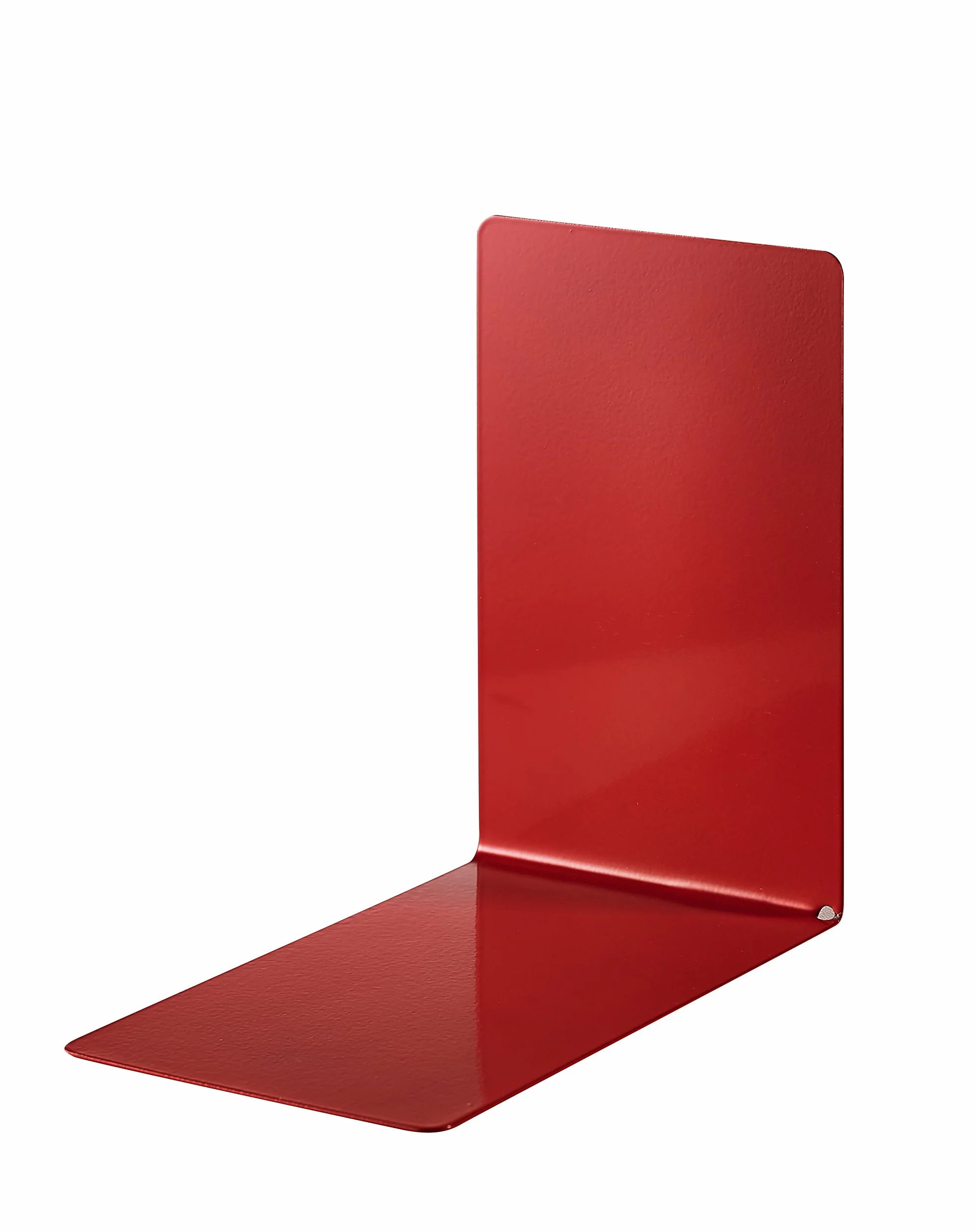 Alco Reggilibri in Metallo 85 x 140 x 140 mm 2 Pezzi Rosso