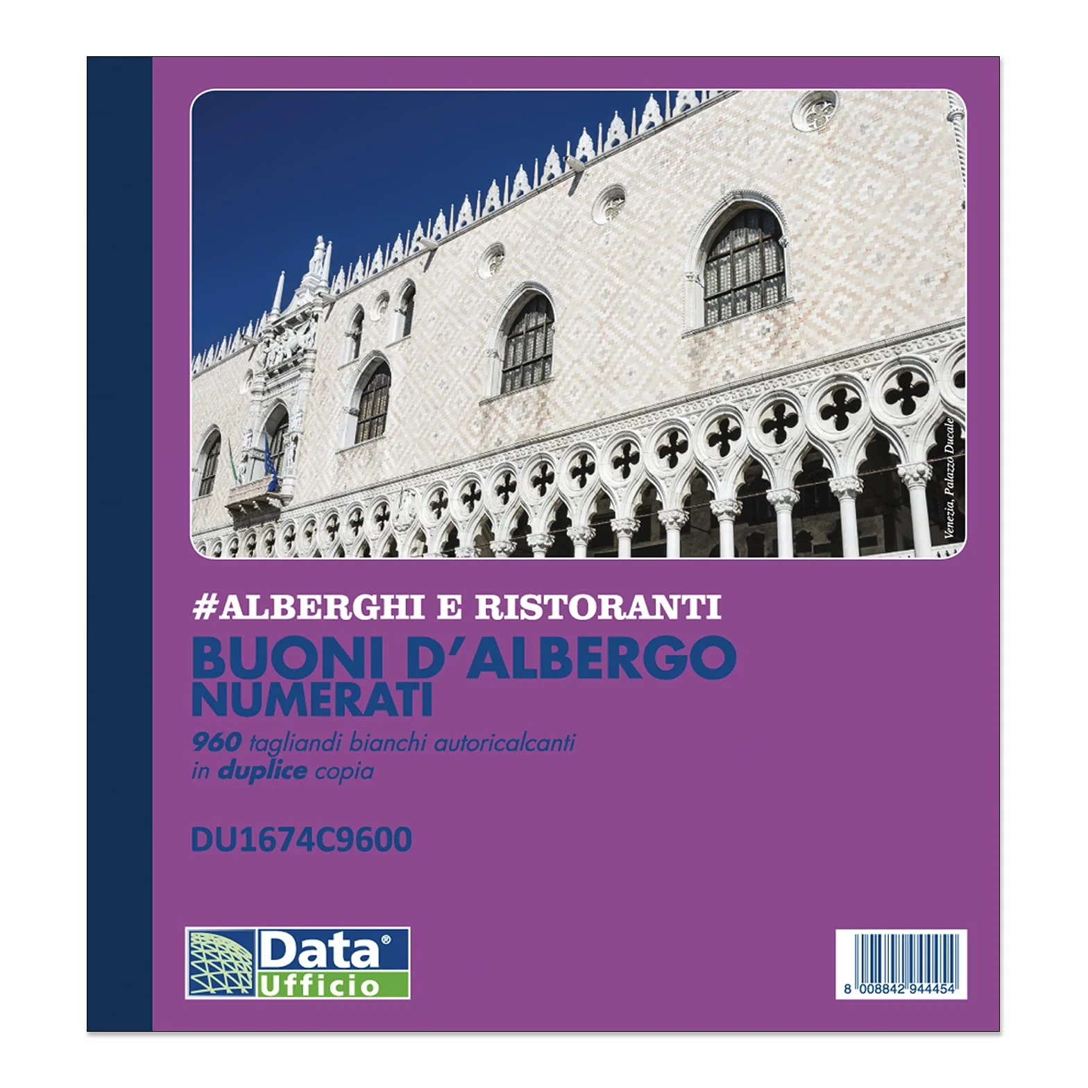 Blocco Buoni d'Albergo Numerati Progressivamente 1-960 - DU1674C9600