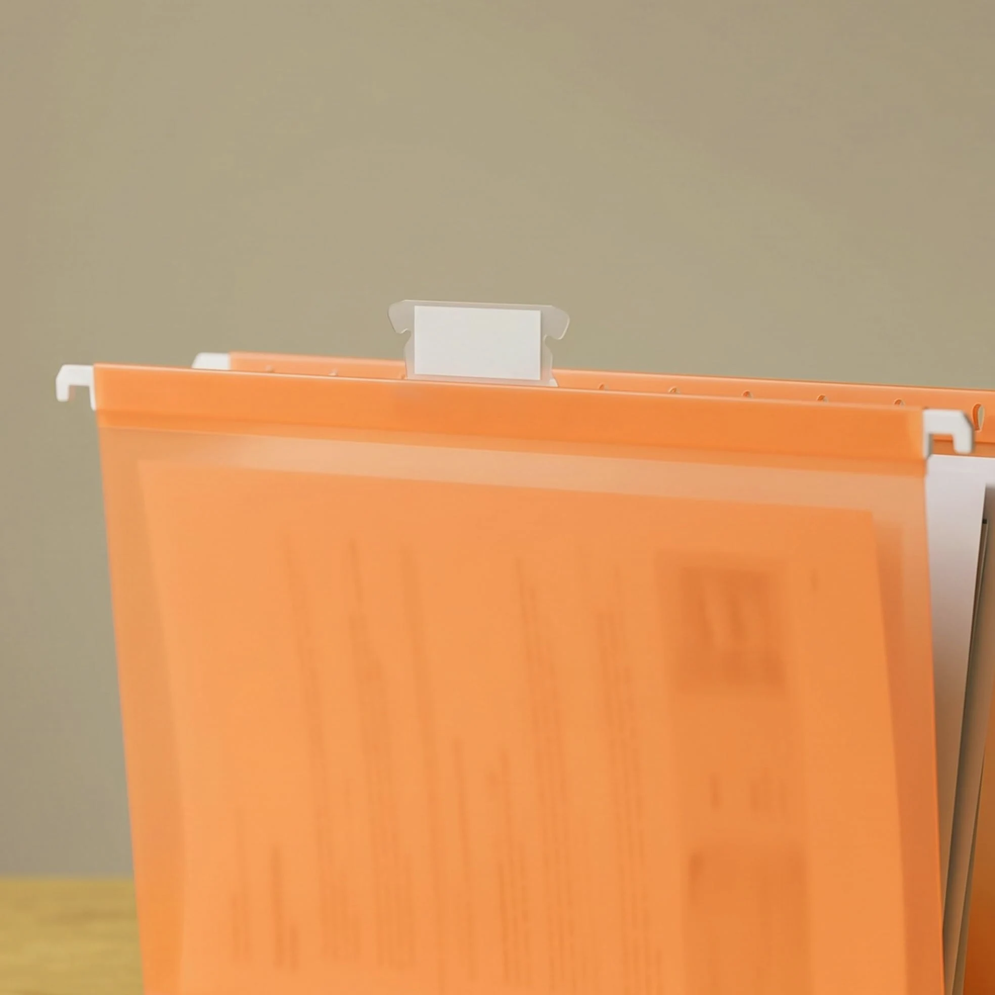 30 cartelle sospese in formato A4, cartelle sospese per schedario, cartelle in plastica da appendere con linguette per ufficio, organizzazione della casa