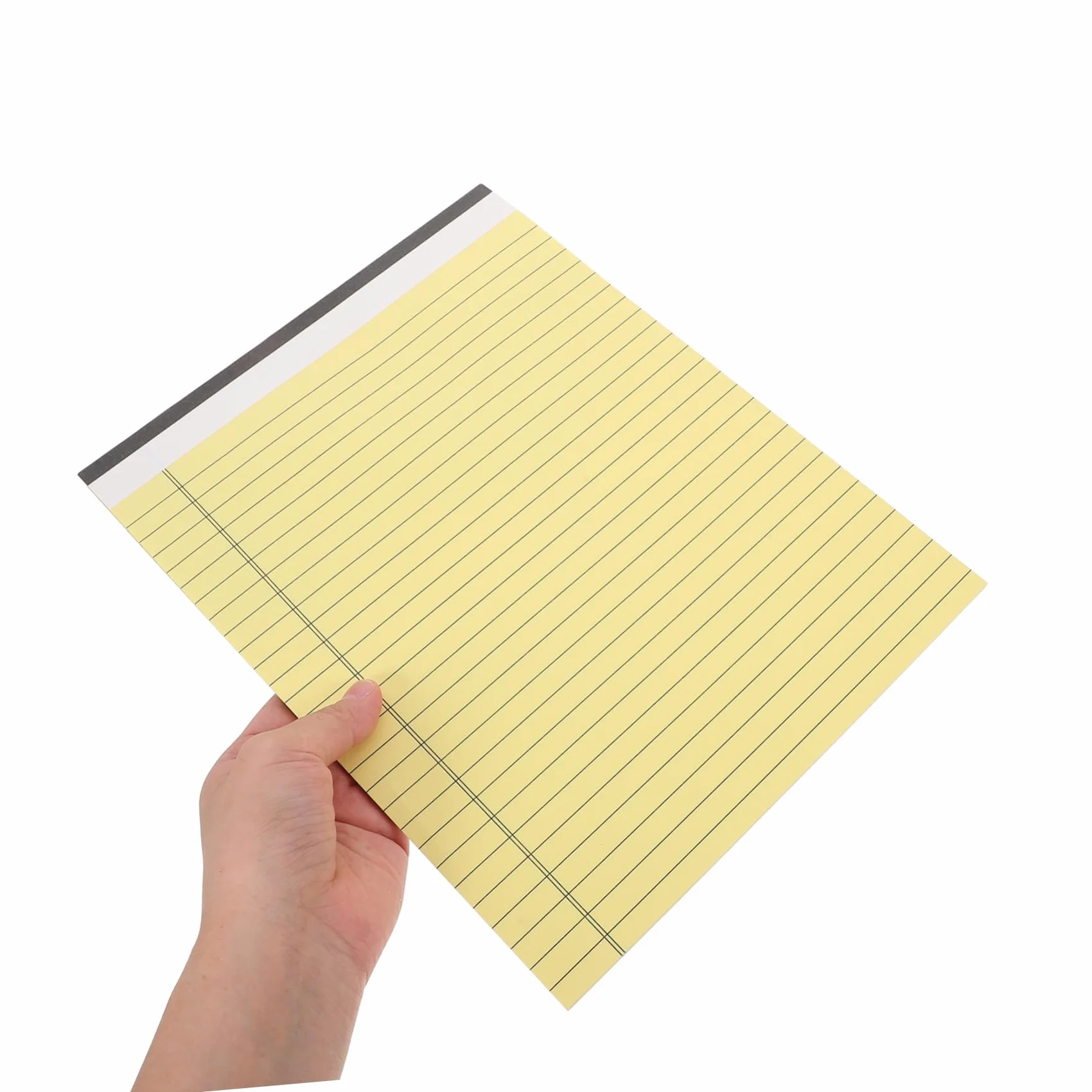 Blocco Note Legale Riduce Sprechi 30 Pagine Doppia Faccia Giallo 10 Pezzi Materiale Carta Ecologico per Prendere Appunti e Attività Quotidiane