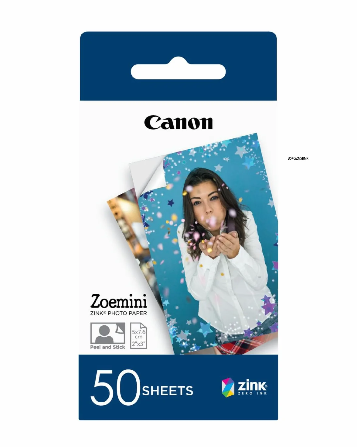 Canon Carta Fotografica Zink™ Adesiva 5x7,6 cm 50 Fogli