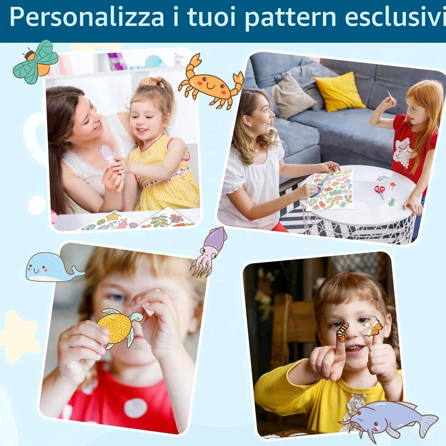 VMUTGA 30 Fogli Carta Adesiva per Stampante, 100% Trasparente A4 Vinile Stampabile Carta Adesiva Vinile Autoadesivo Stampabile Etichette Stampanti per Stampanti a Getto D'inchiostro (21 * 29.7 cm)
