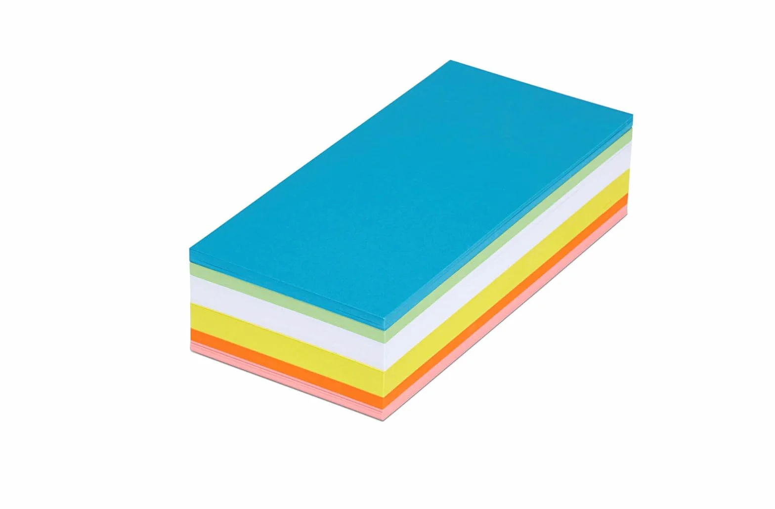 MAUL Biglietti per presentazioni rettangolari 205 x 95 mm 250 pezzi carta 150 g/m² colorati doppio lato