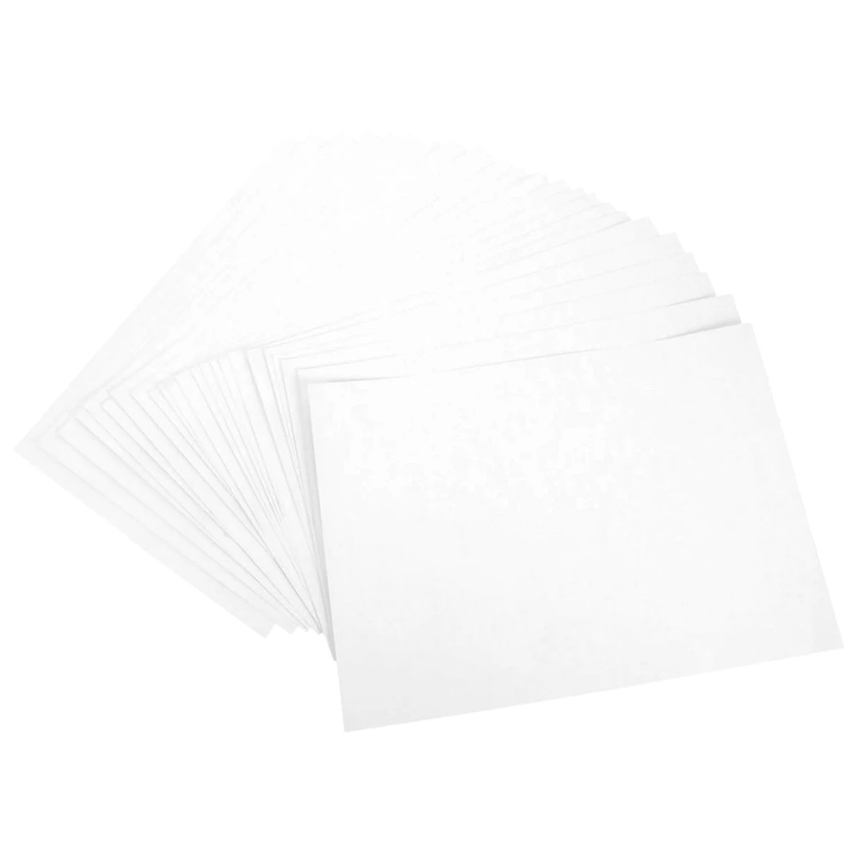 Gadpiparty Carta Adesiva Termica Stampabile per Etichette Riutilizzabili 100 Fogli Chiari per Stampanti Laser e Inkjet