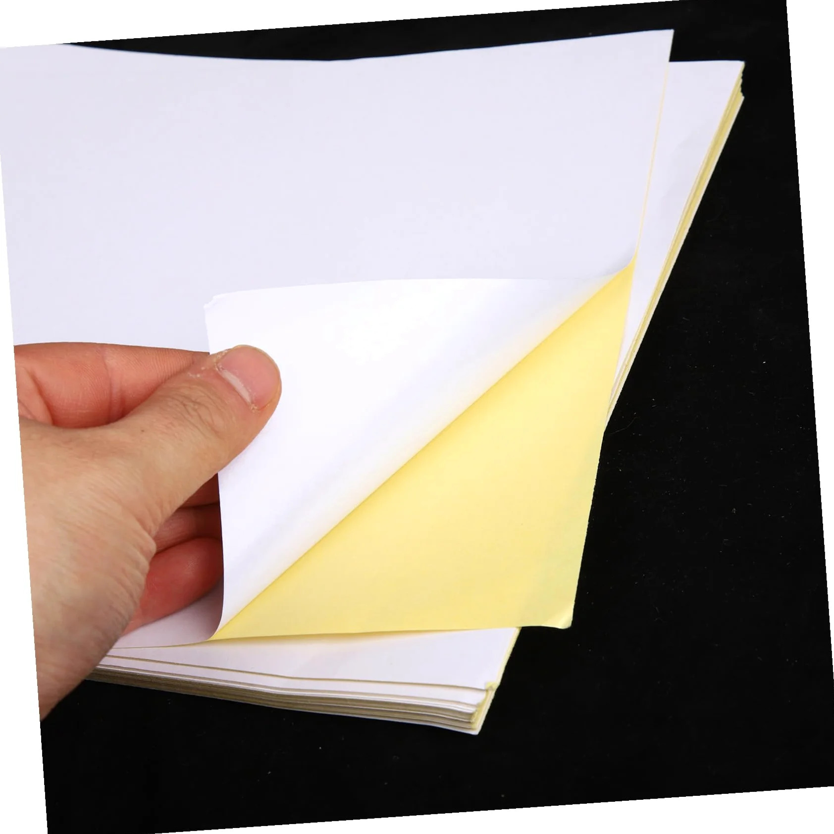 Gatuida 100 fogli Carta Etichette Adesive Opaca per Stampante Inkjet Autoadesivi Resistenti Carta Sticker per Personalizzare Adesivi Facili da Staccare e Stampare