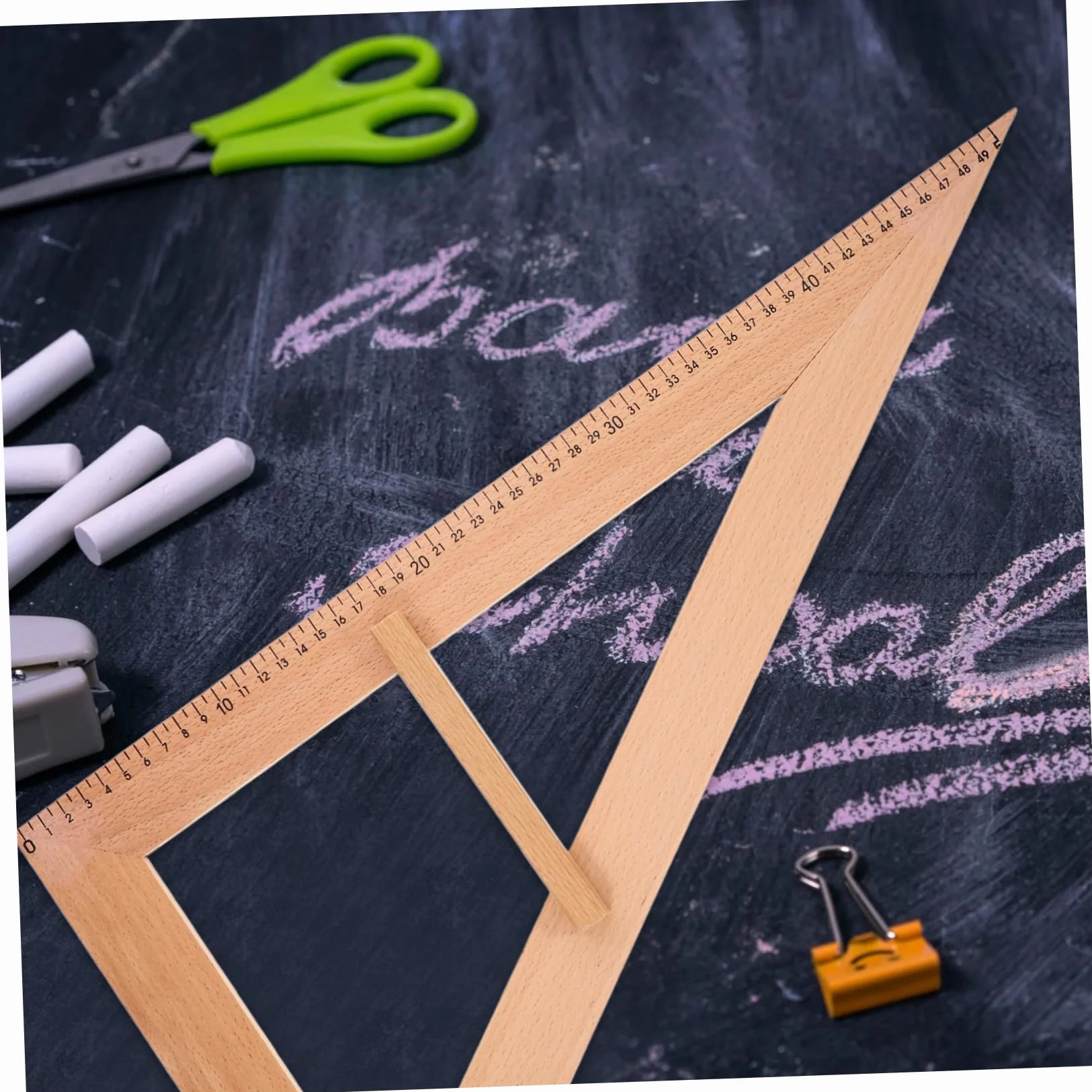 NUOBESTY 3 Pz Strumenti Didattici Per Il Disegno Righello a 90 Gradi Righello Per La Lavorazione Del Legno Righelli Di Redazione Strumento Di Misura Per Maestro Maestro Di Legno