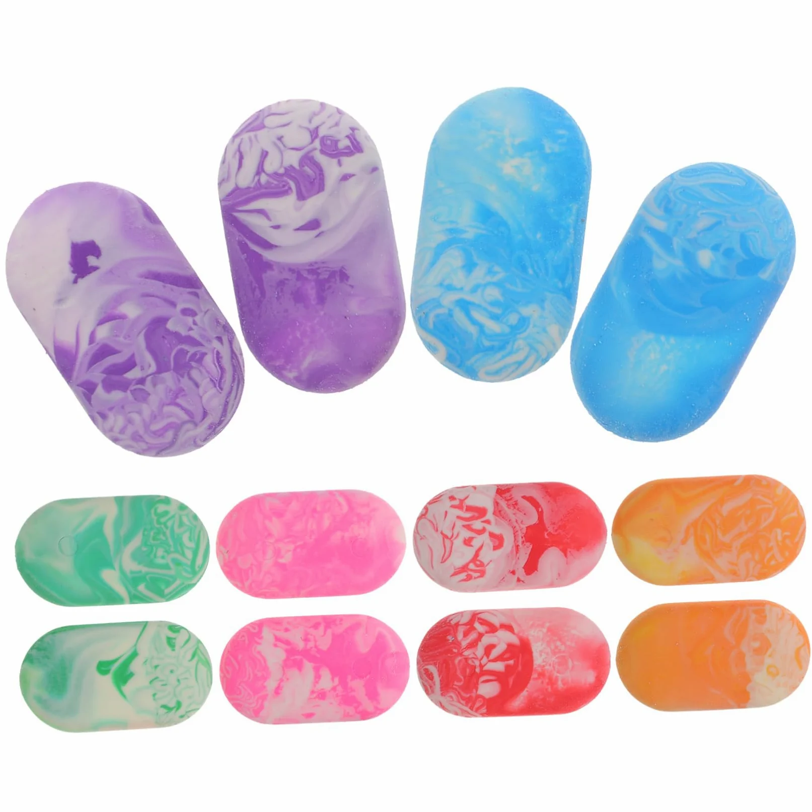 Angoily 3 Set Cancellare Portatili E Creativi Per Ufficio E Scuola Accessori Cancelleria Divertenti E Decorativi 12 Pezzi*3