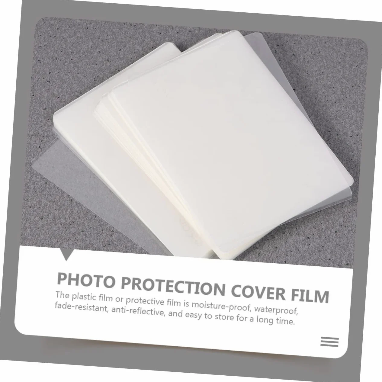 HOMSFOU 2 Set Pellicole Laminazione Foto Impermeabili Mil Trasparenti Per Documenti E Foto Protezione Resistente Sporco E Danni Compatibili Con Plastificatrici Domestiche 300 Pezzi * 2