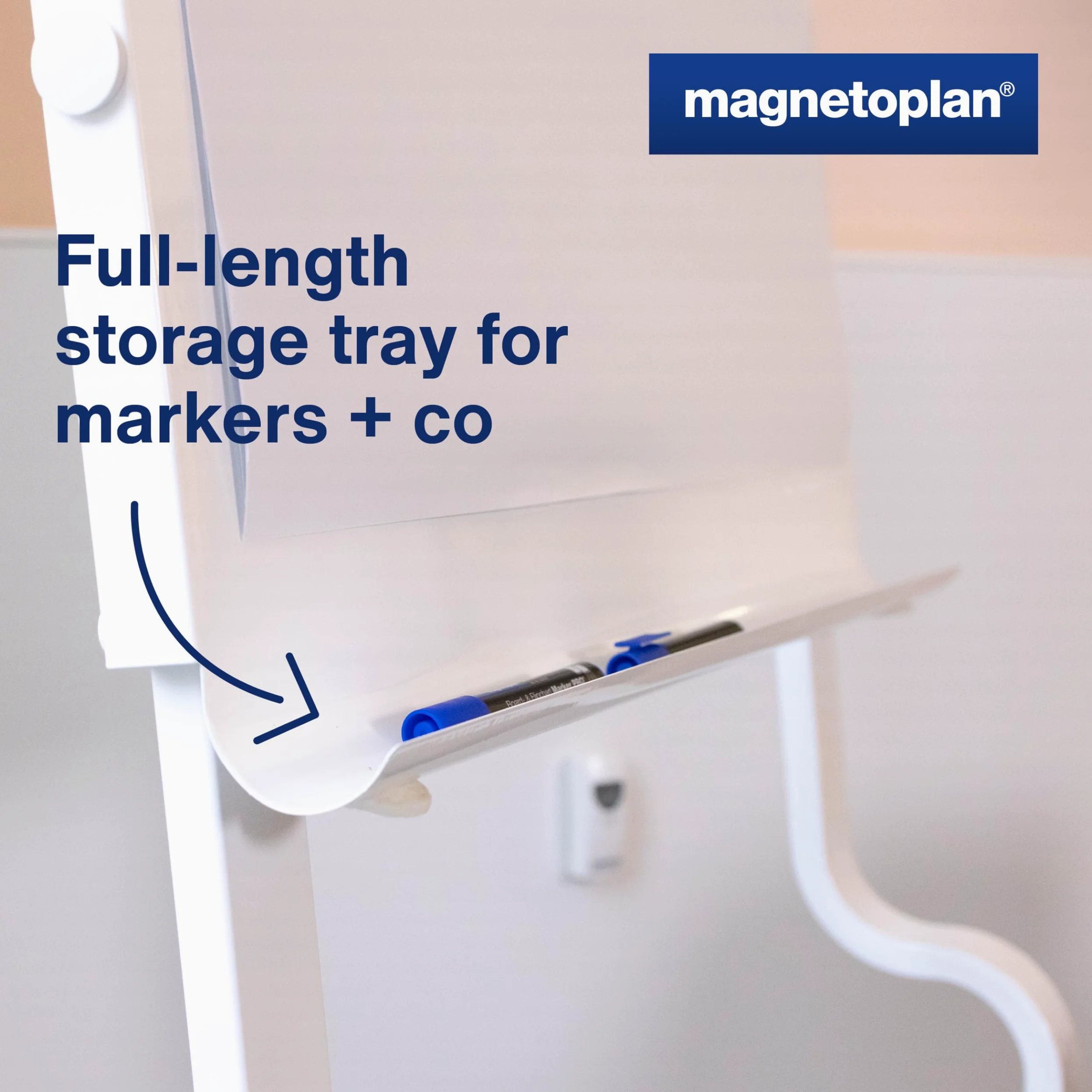 magnetoplan - Lavagna a fogli mobili Evolution Plus