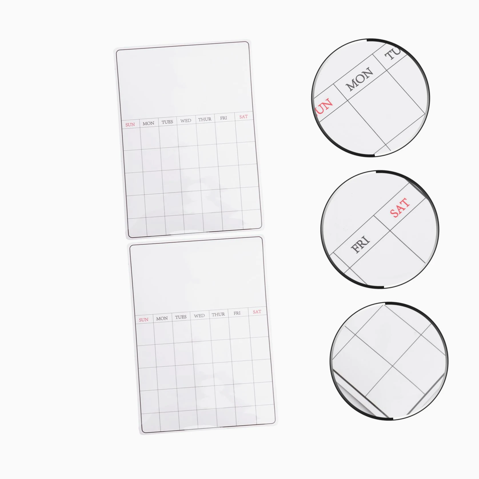 NUOBESTY Calendario Cancellabile Per Frigorifero Da Parete Lavagna Magnetica Lavagna Cancellabile