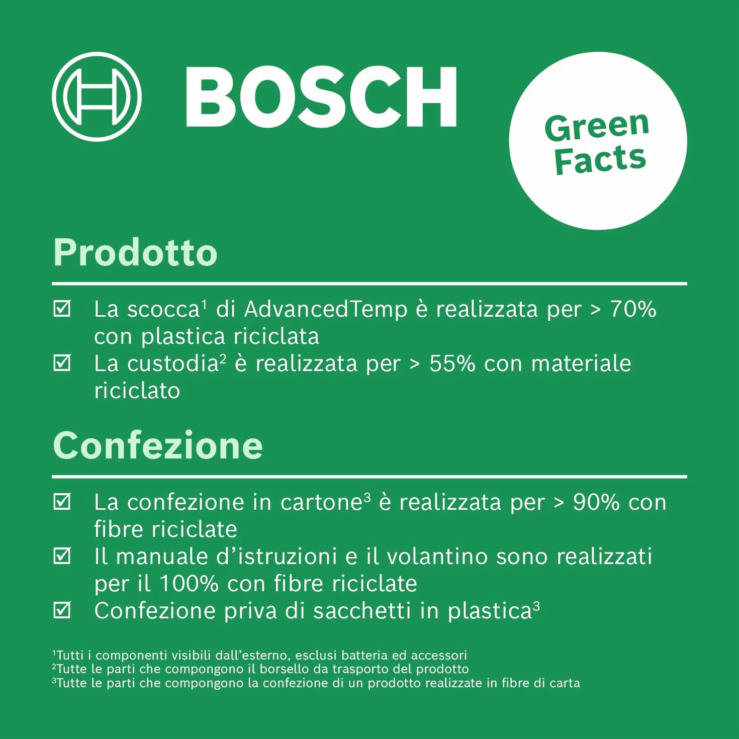 Bosch AdvancedTemp pistola termica a infrarossi -30°C +500°C display LED temperatura superficiale umidità ponti termici muffe