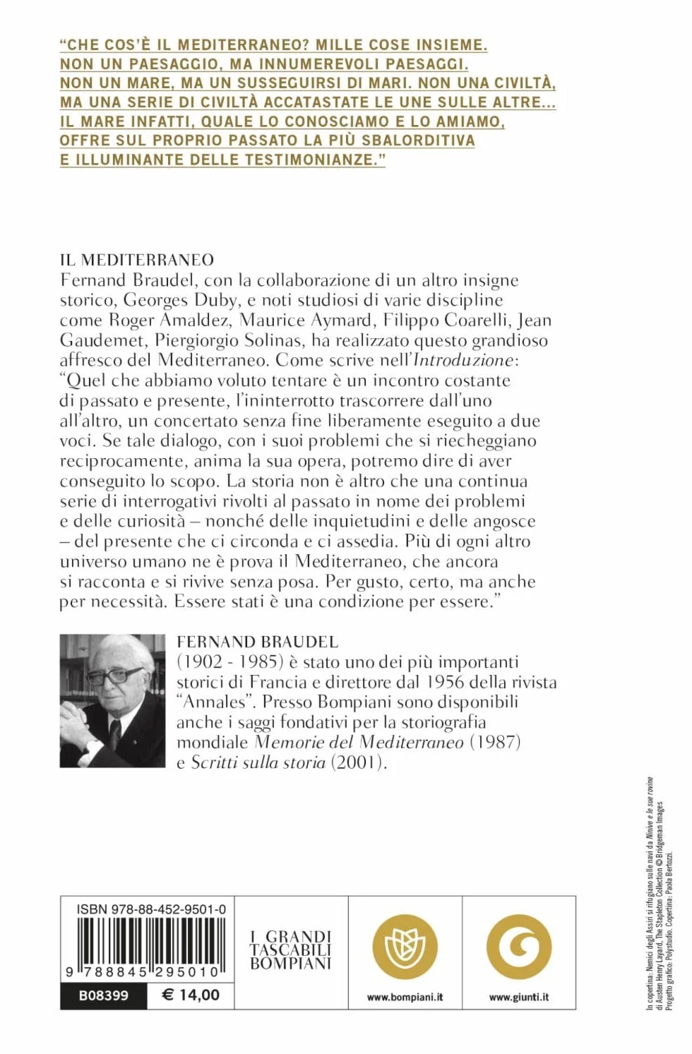 Il Mediterraneo: lo spazio, la storia, gli uomini, le tradizioni
