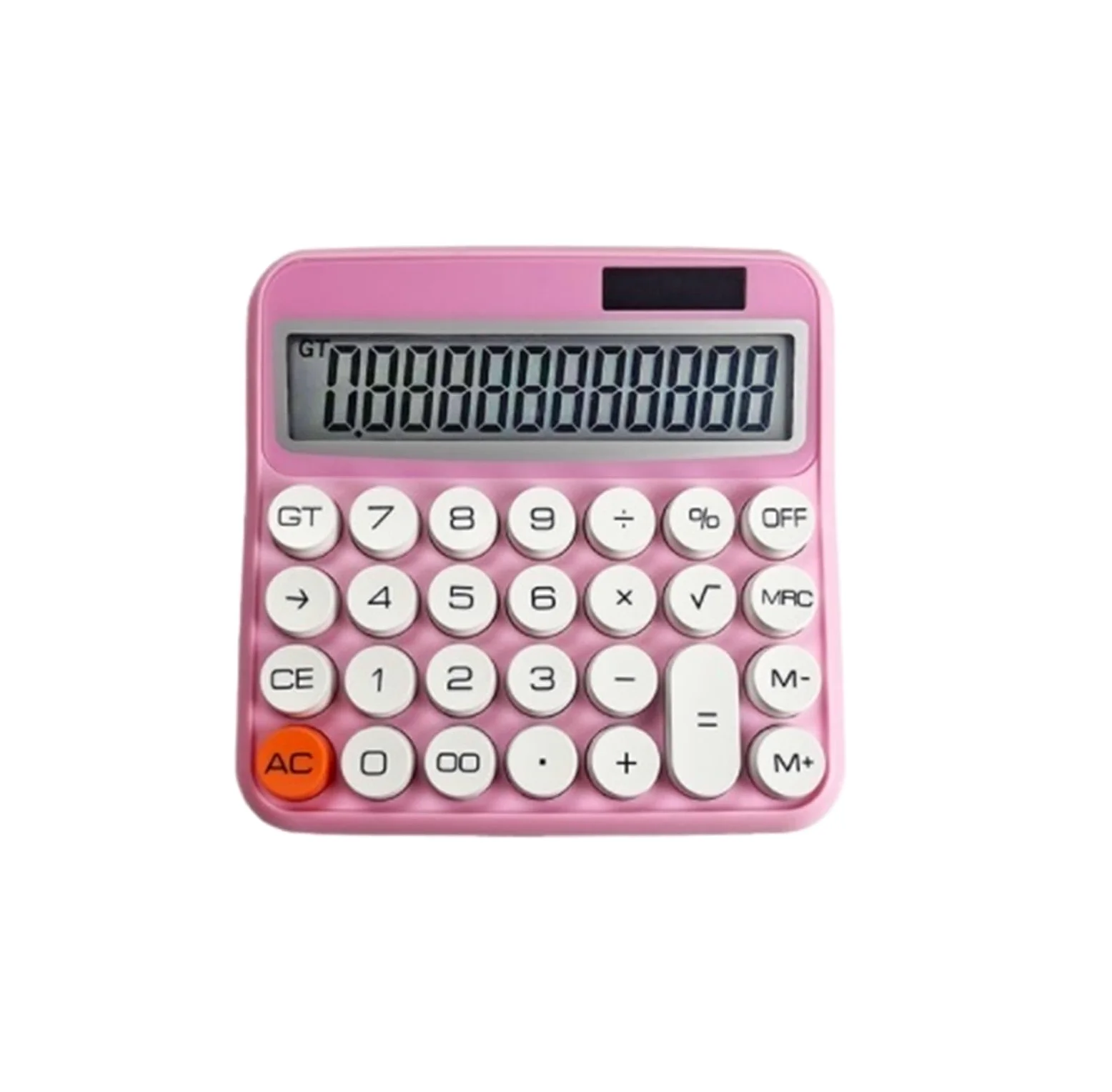 Strumenti Di Calcolo Calcolatrice Da Tavolo A 12 Cifre Con Display LCD Adatta For Ufficio, Uso Quotidiano E Aula Adatto Per Lo Studio(Pink)