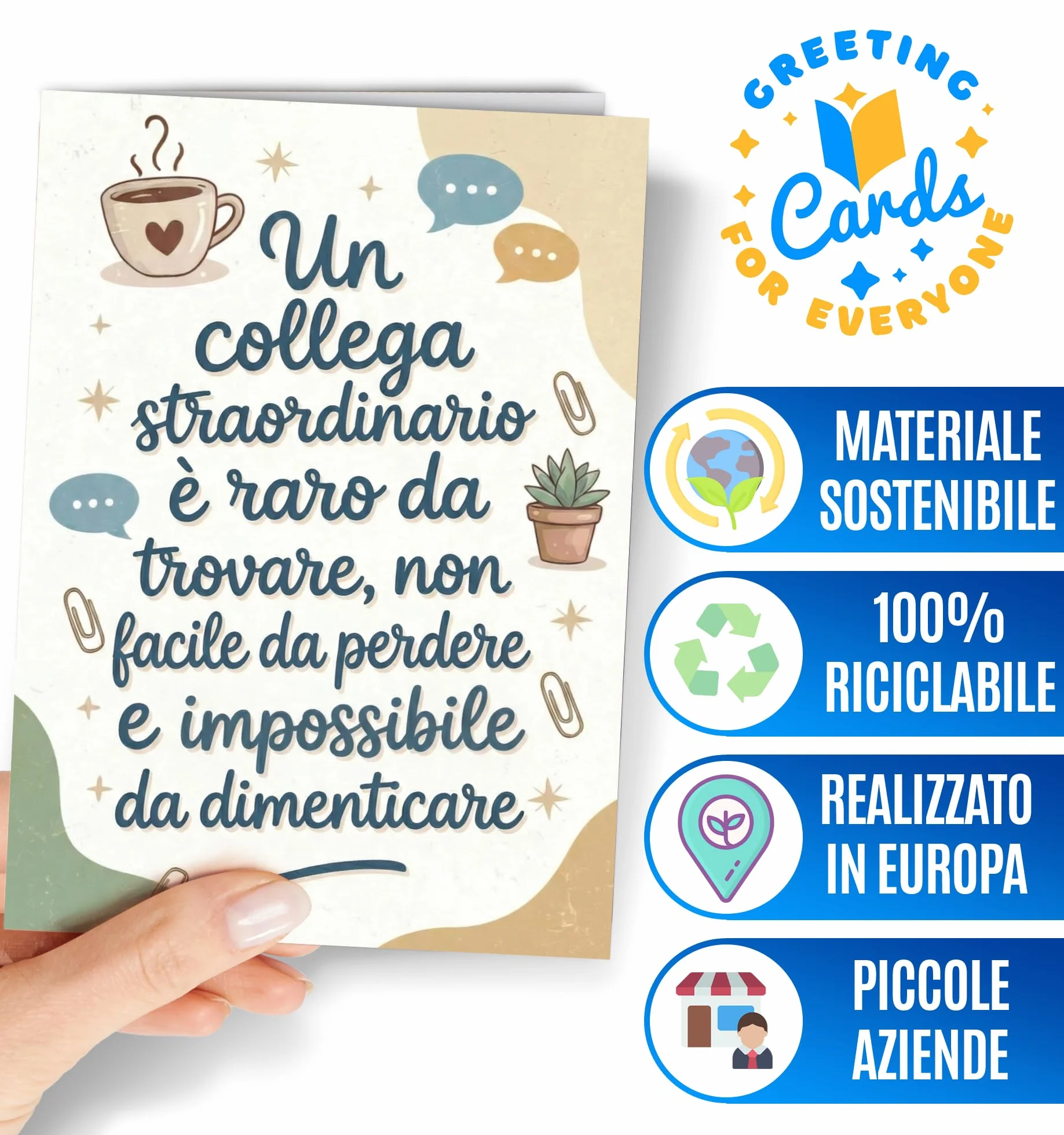 Biglietto Addio Collega Regalo Cambio Lavoro Divertente Donna Uomo EU 281