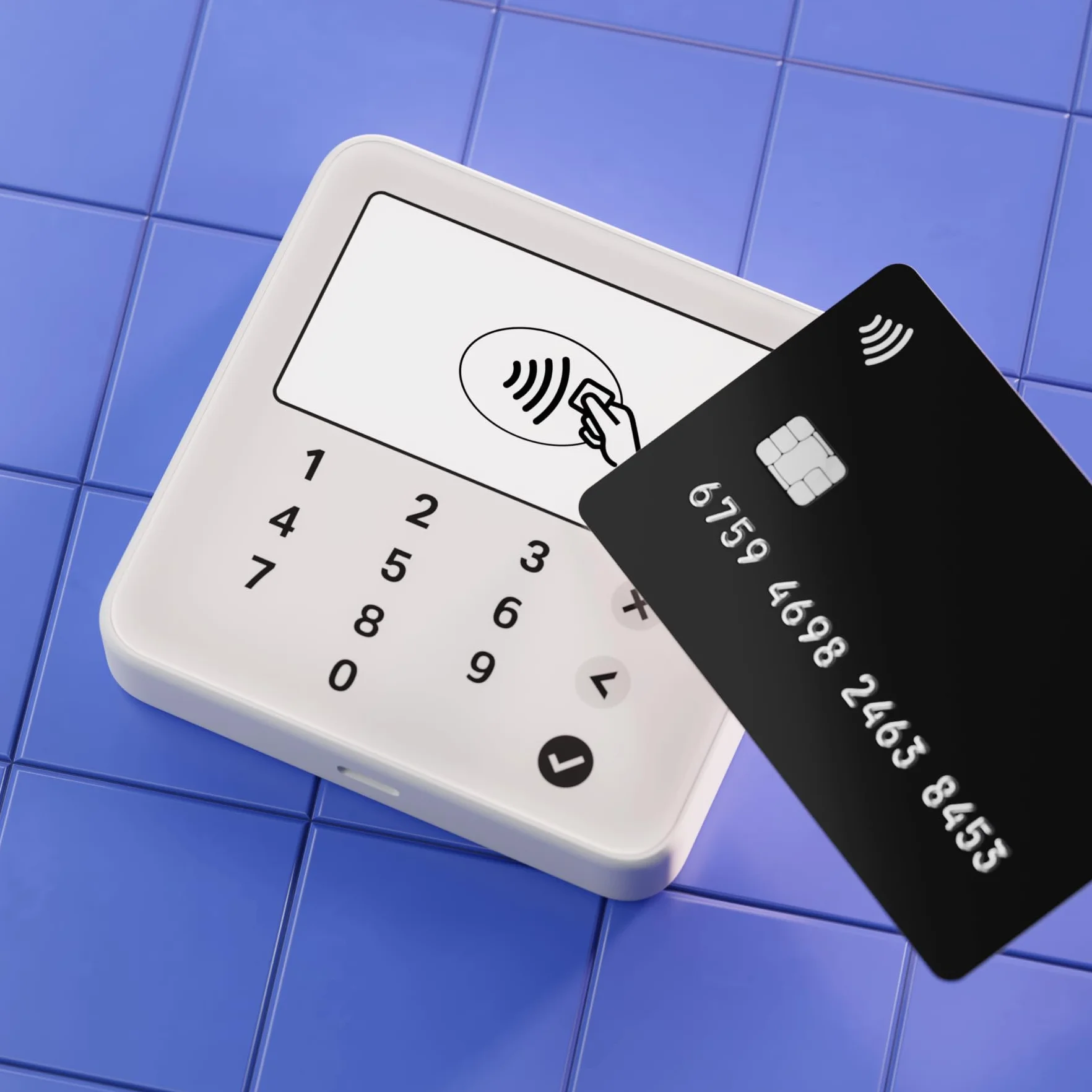 SUMUP Solo Lite Terminale POS Portatile Contactless Bluetooth Bianco