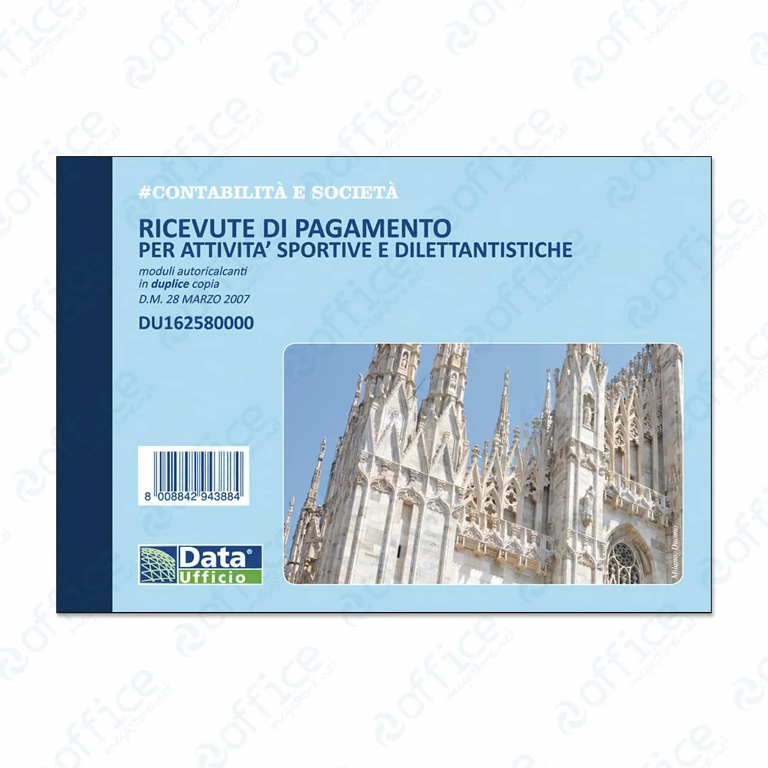 Ricevute di Pagamento per Attività Sportive Dilettantistiche