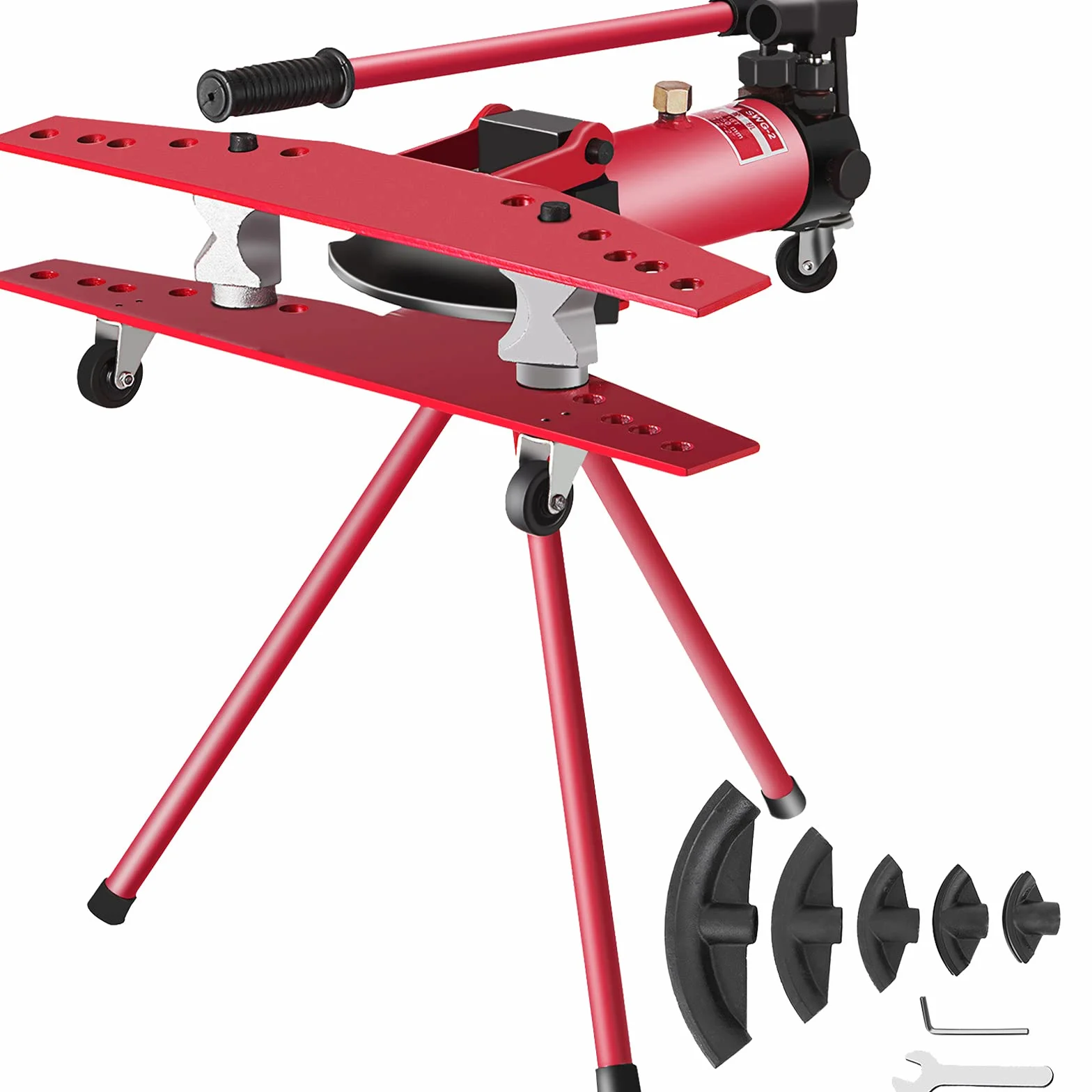 VEVOR piegatubi idraulico 16T 1/2-2 pollici Ø22-60mm