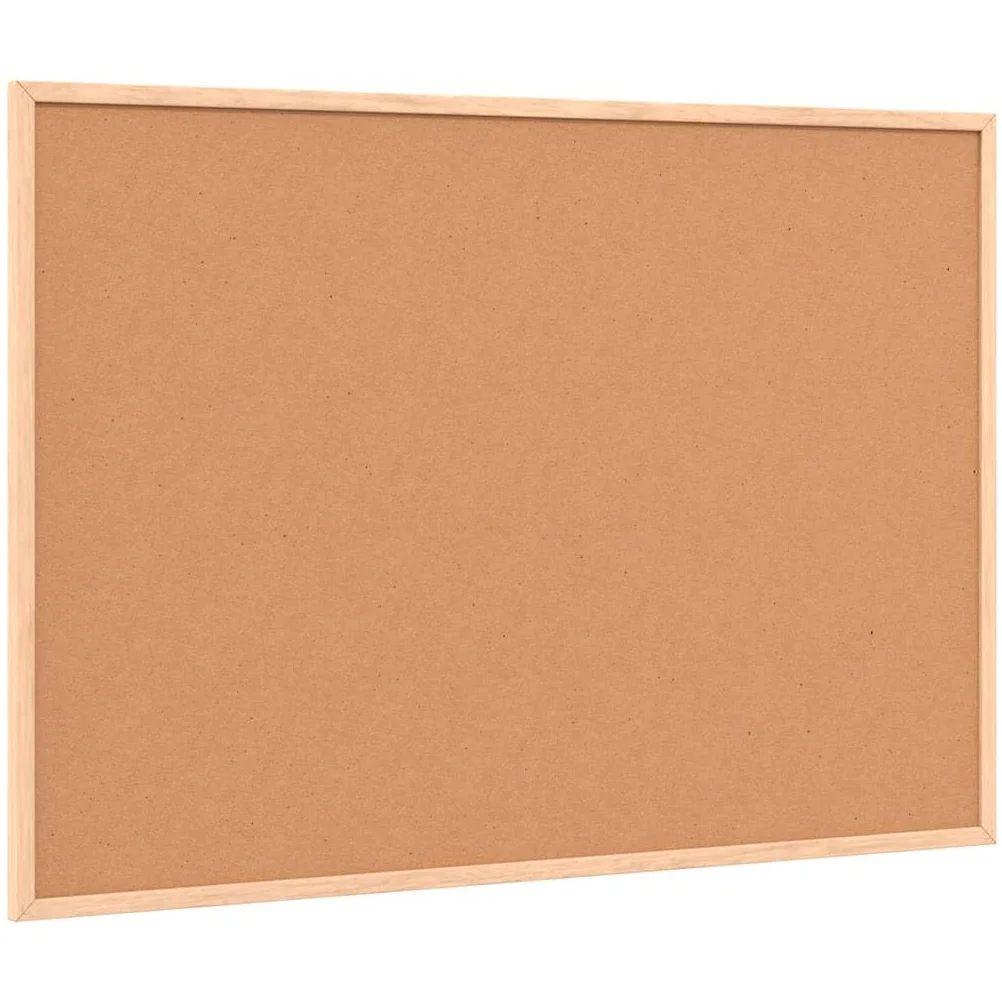 Rantry Arredo Lavagna con Cornice in Legno Massello di Pino Nero 80x55 cm, Mobilia Arredo Mobili da Interni per Camera da Letto Soggiorno Ufficio