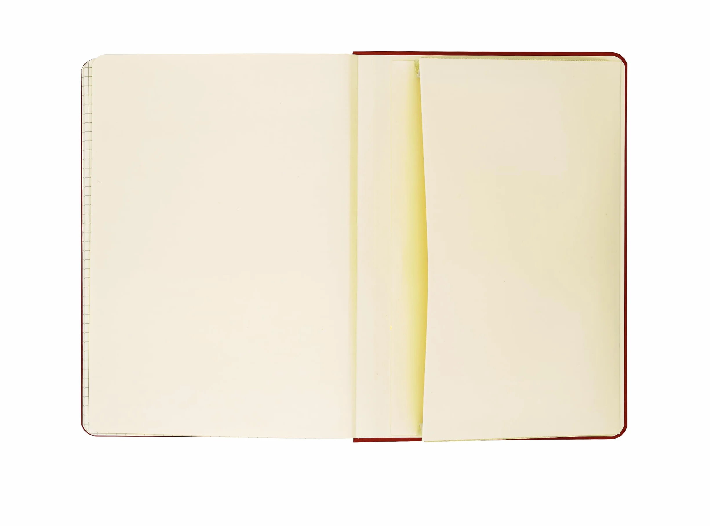 Taccuino A5 a Quadretti 192 Pagine con Tasca Interna Segnalibro Chiusura Elastica