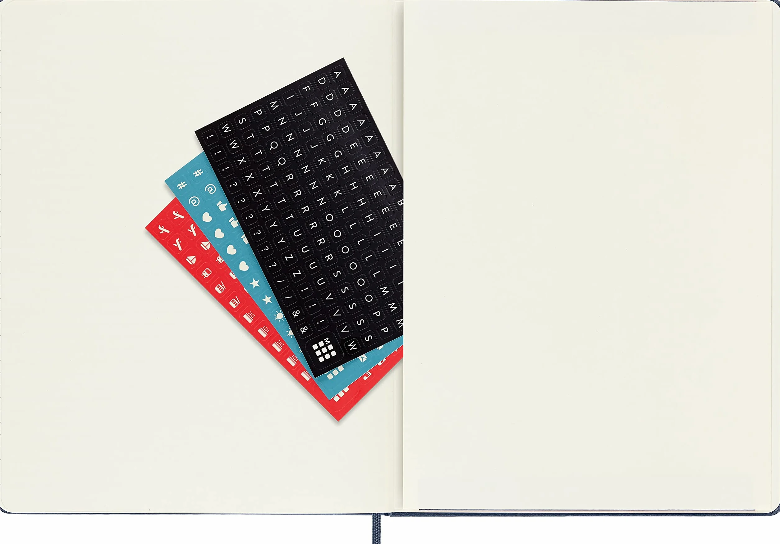 Moleskine Agenda Settimanale 2023, Agenda 12-Mesi, Agenda Settimanale, Copertina Rigida, Formato XL 19 x 25 cm, Colore Blu Zaffiro