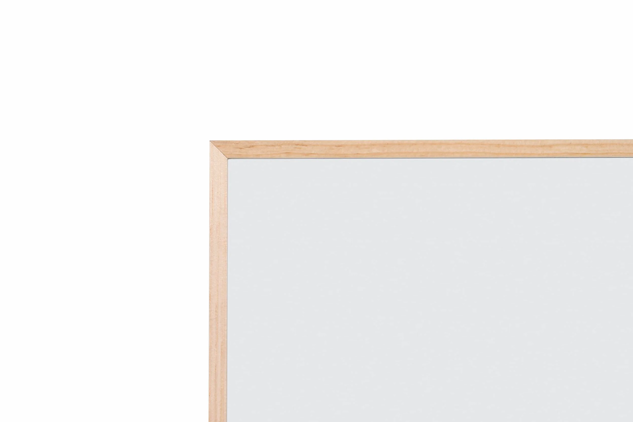 Bi-Office Earth New Basic Lavagna Magnetica, 90x60cm, Superficie in Acciaio Laccato, Cornice in Pino PEFC