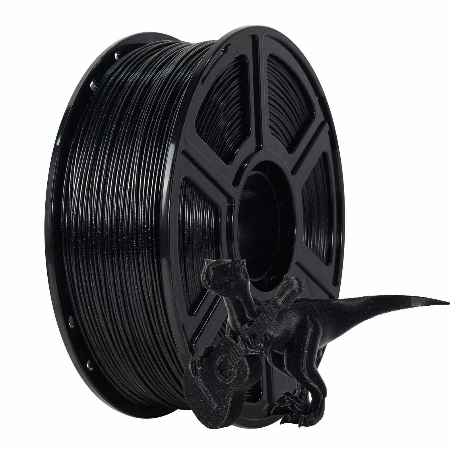 Flashforge Filamento ASA Sparkle 1,75 mm 1 kg Nero Resistente UV Intemperie Stampa 3D Parti Funzionali