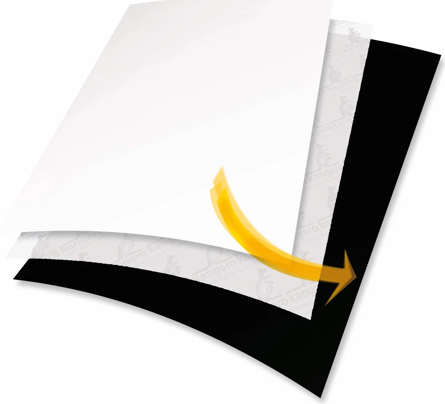 Kangaro K-7900001 Carta carbone A4 10 fogli bianco