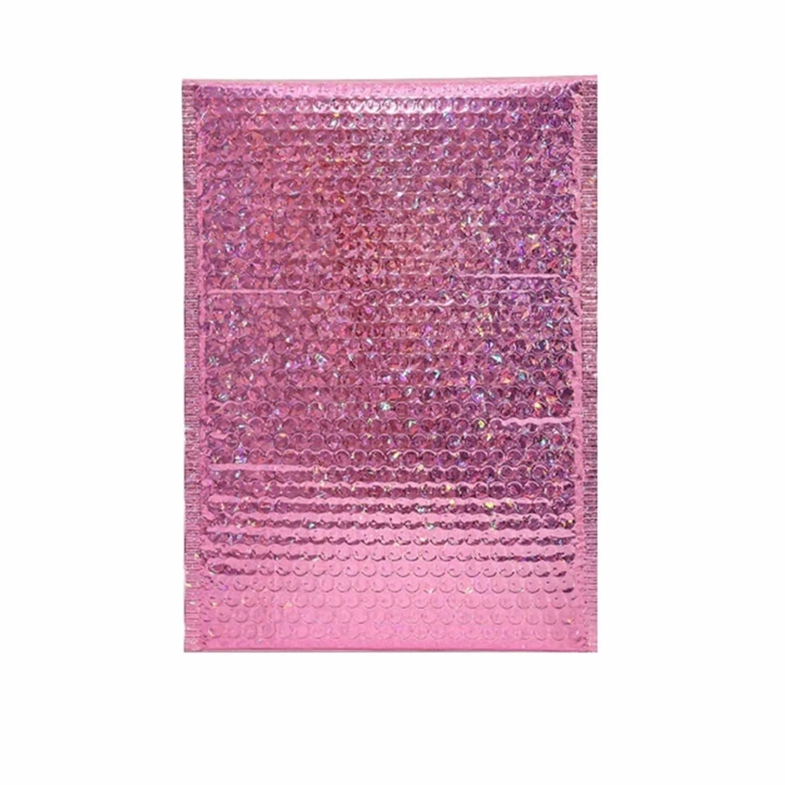 Buste Imbottite per Spedizioni 100Pcs Packaging Bag Self Seal Waterproof Courier Bags Bubble Mailers Padded Bubble Envelopes Bag Bags(Rose Red,13 * 15cm)