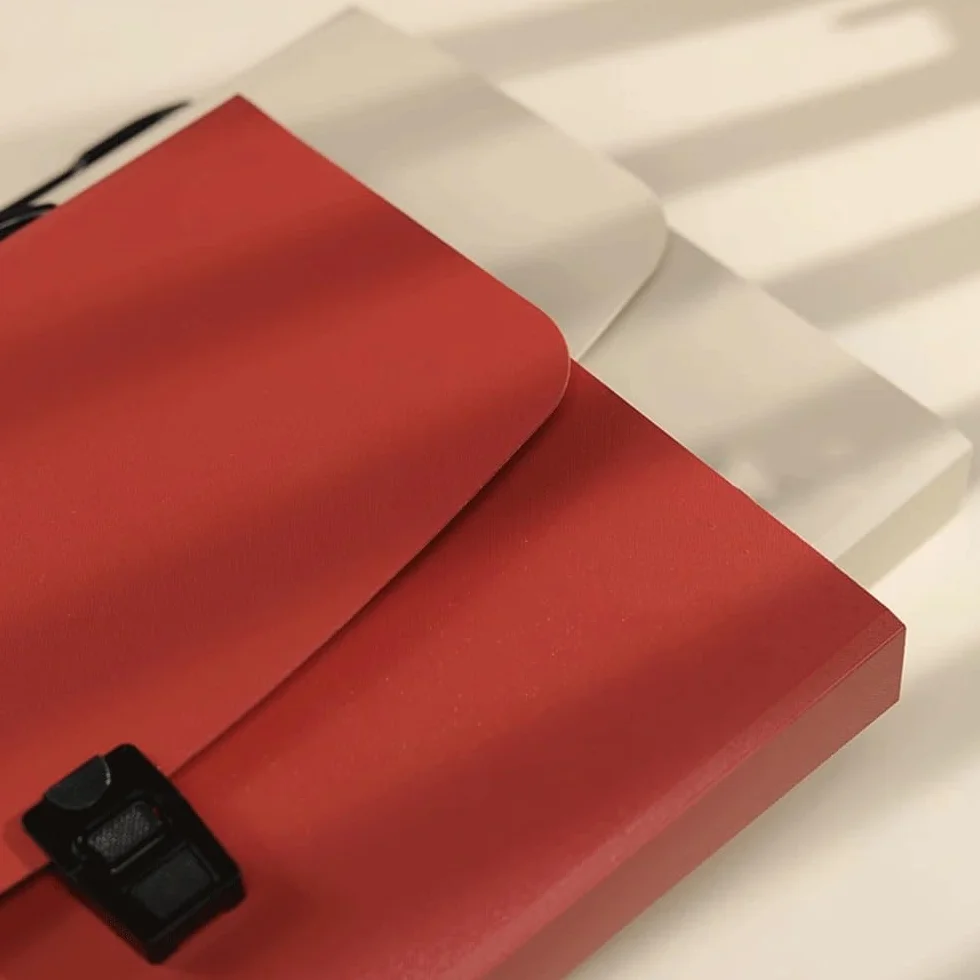 Ampie applicazioni Cartella espandibile portatile in formato A4 con 13 tasche, borsa for documenti in carta, ufficio, scuola, studenti(Nero)