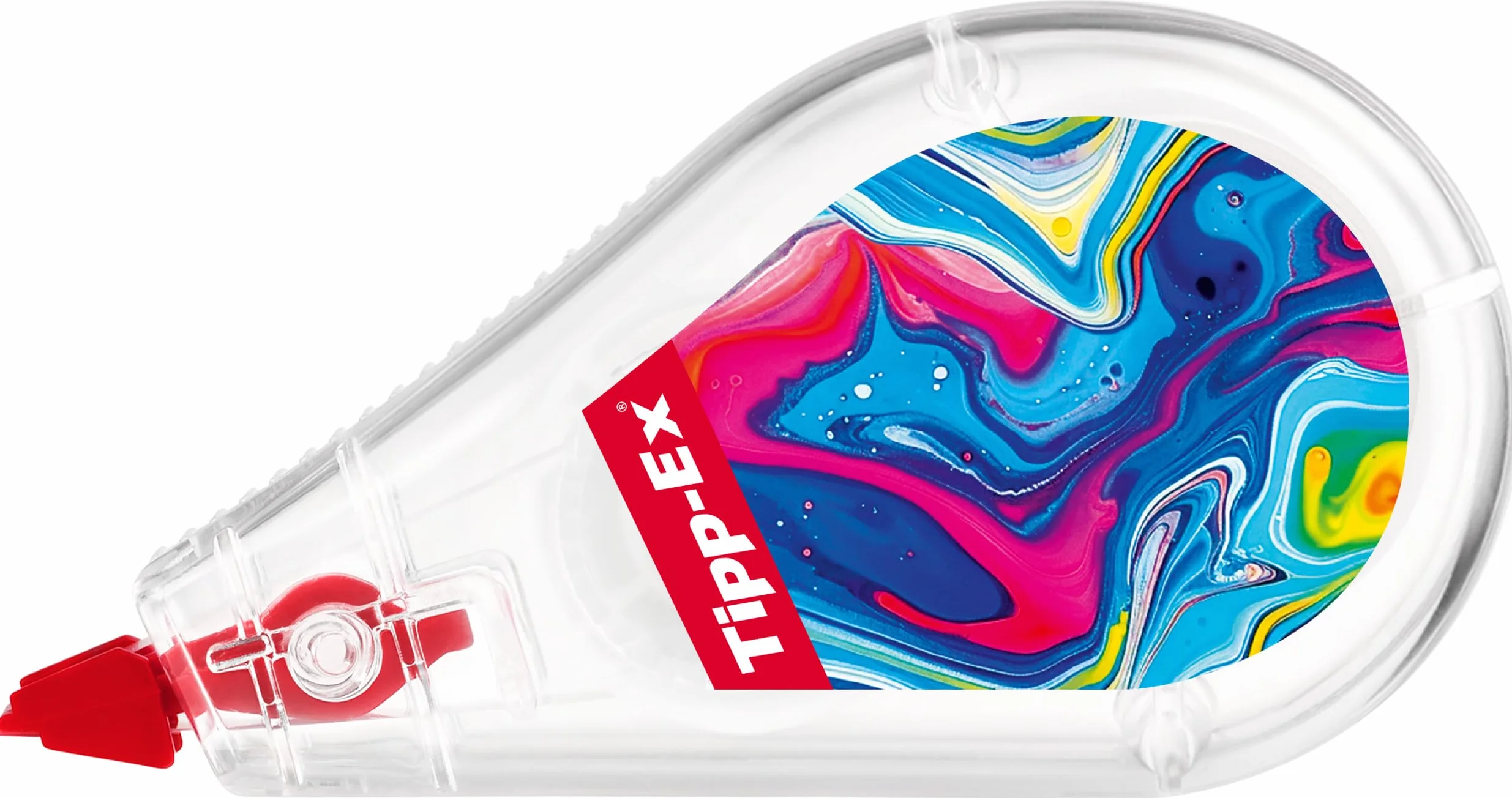 Tipp-Ex Correttori a Nastro Mini Pocket Mouse 6 Pezzi, 2 Design Hydro Dipping, 4 Classici