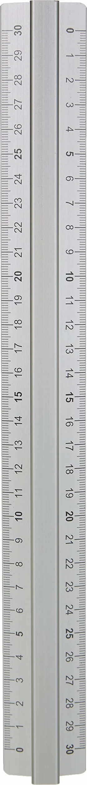 Lyra Metal Triplo Decimetro 30 cm w Busta PVC