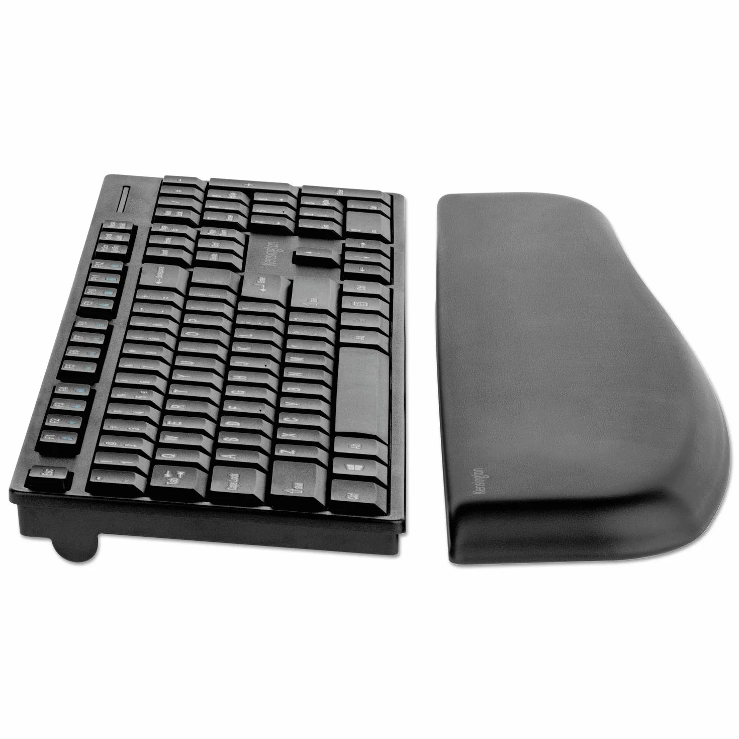 Kensington Poggiapolsi ErgoSoft per Tastiere Standard, 10-20 mm, Design Professionale, Nero