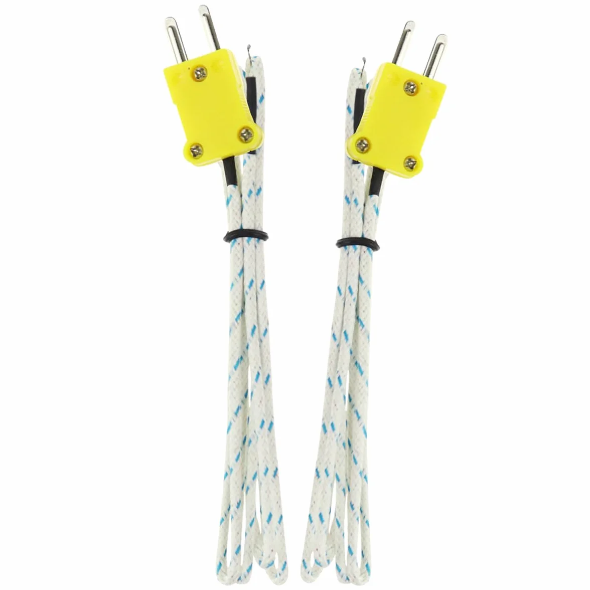 Termometro Digitale Tipo K Termocoppia Doppio Canale 4 Sonde Cablate Acciaio Inossidabile -50~1300°C Tester Portatile