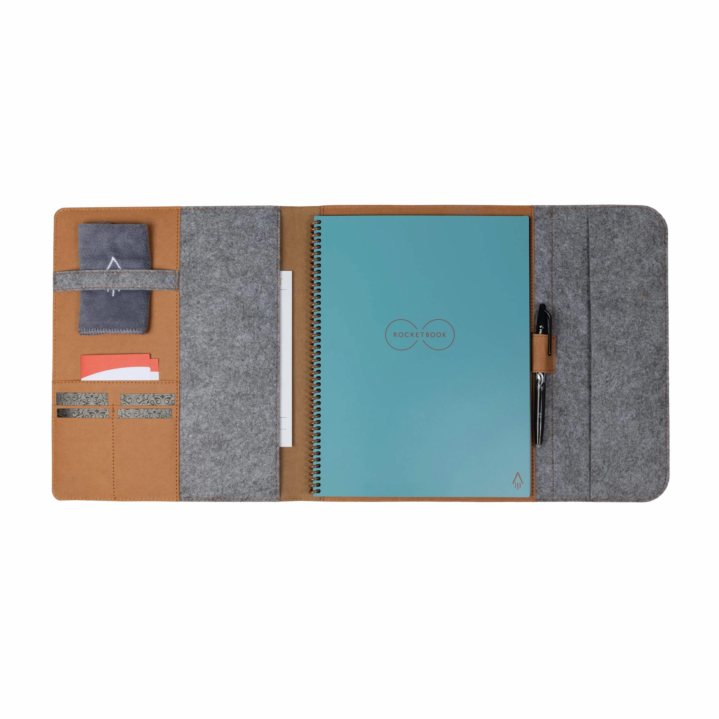 Rocketbook - Custodia intelligente per notebook Letter Size Mars Sand Tan