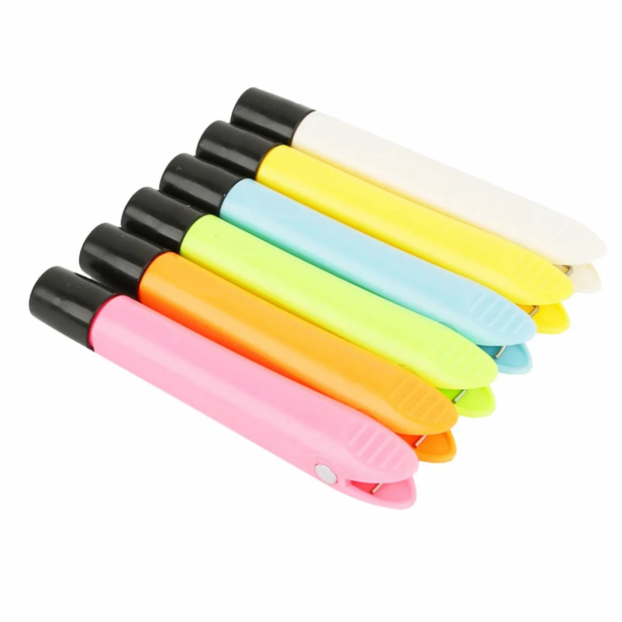 Gadpiparty 3 Set Clip Magnetiche Per Gessetti Design Per Scuole E Lavagne Per Manutenzione E Utilizzo Facile Colori Casual Colore Casuale 6 Pezzi*3