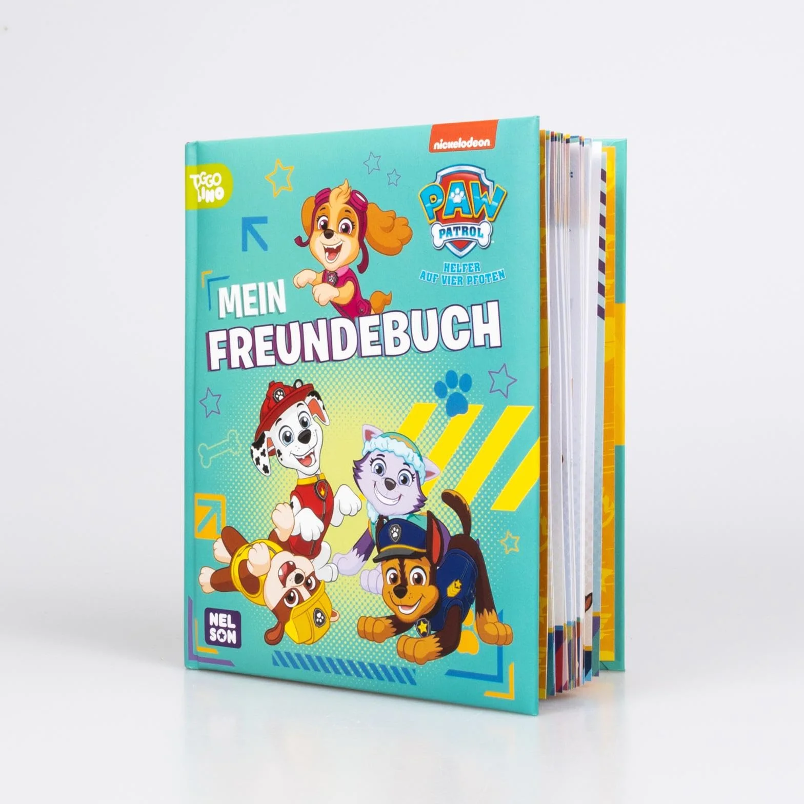 PAW Patrol Mitmachbuch Freundebuch Eintragbuch für Kindergartenkinder ab 3 Jahre