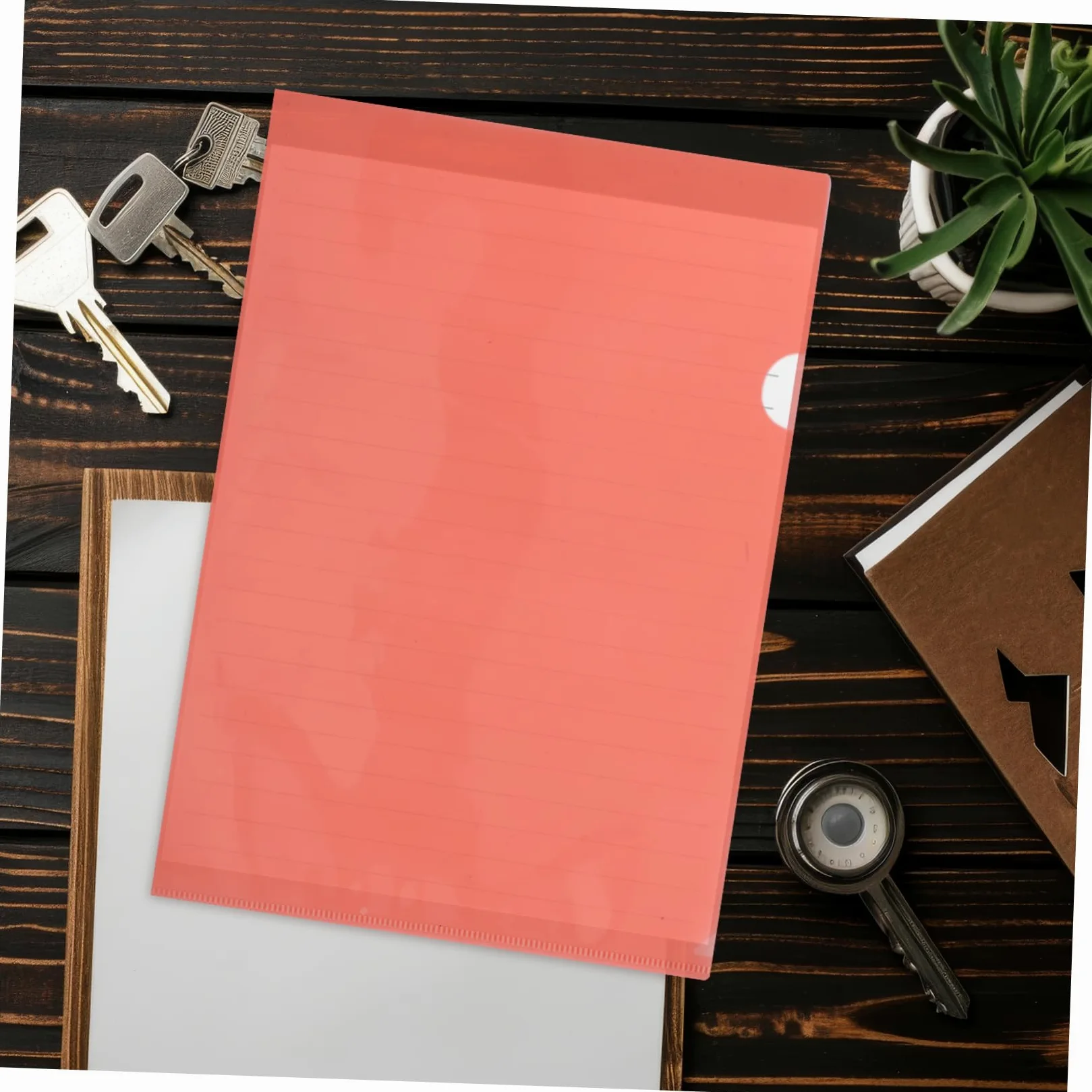 36 Pezzi Cartelline Trasparenti con Design Elegante e per Ufficio e Scuola Organizzatori Leggeri per Documenti per e Presentazioni