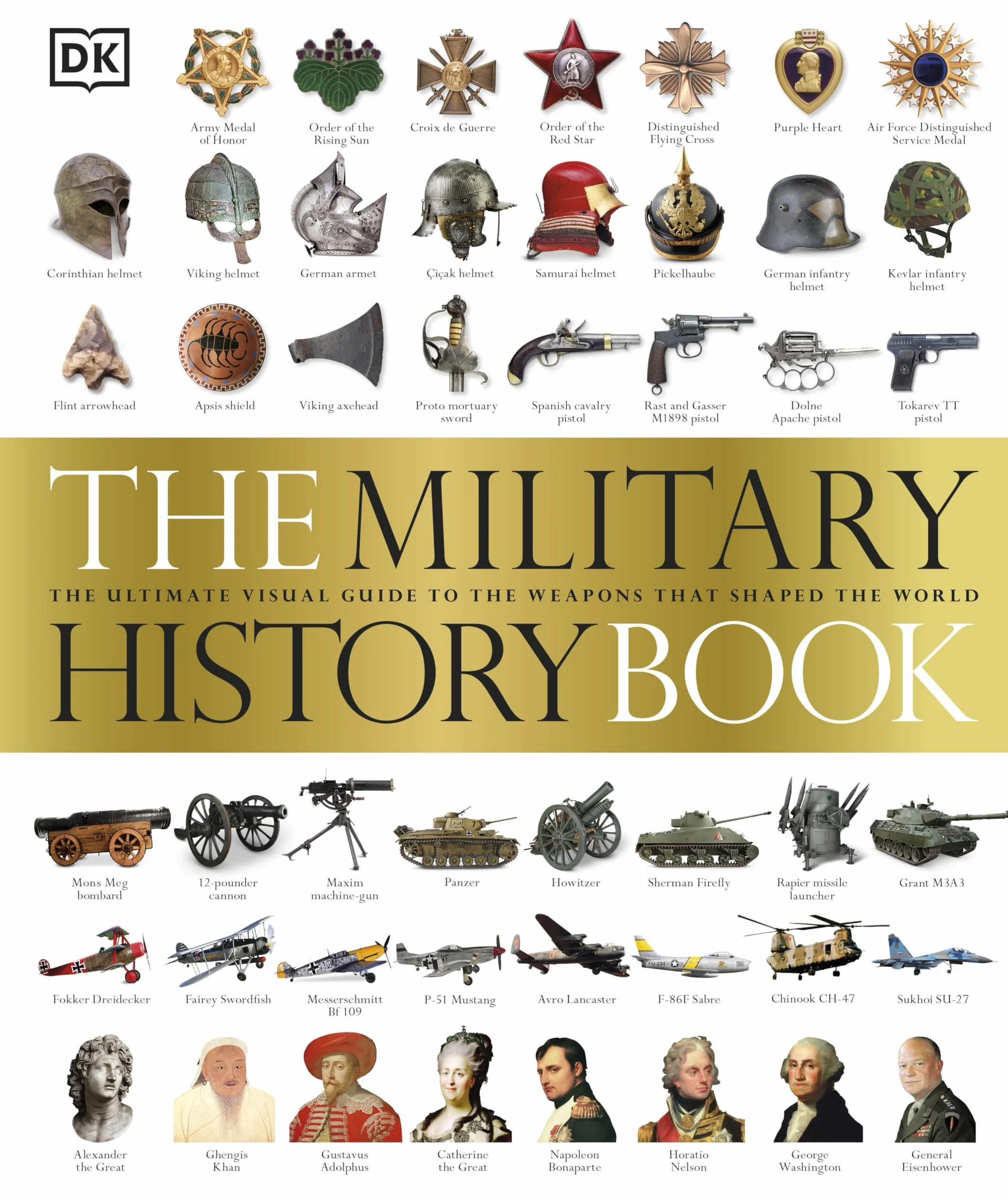 The Military History Book: The Ultimate Visual Guide to the Weapons that Shaped the World