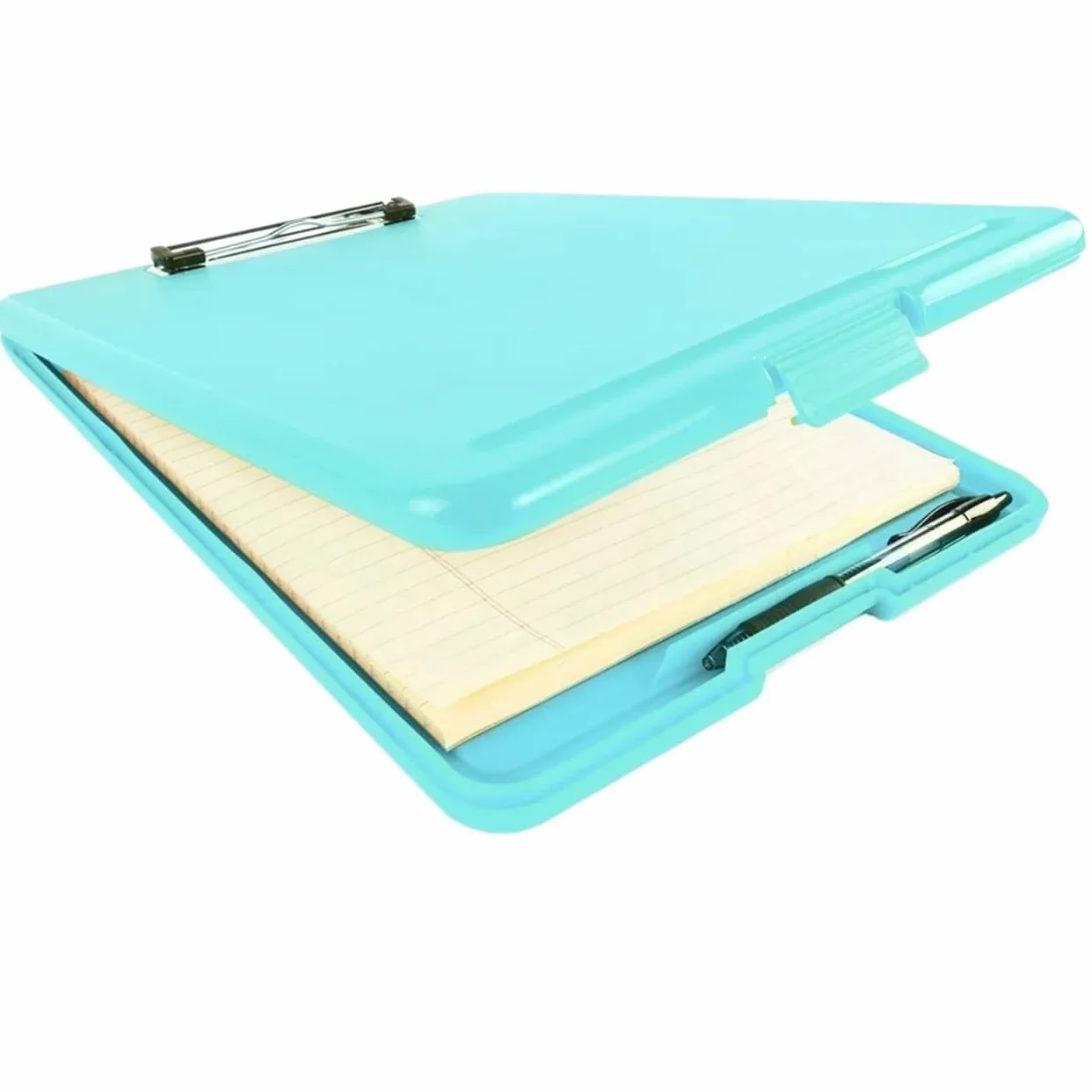 3 pezzi A4 portablocco portadocumenti impermeabile archiviazione custodia forniture for ufficio Per L'ufficio(Black)
