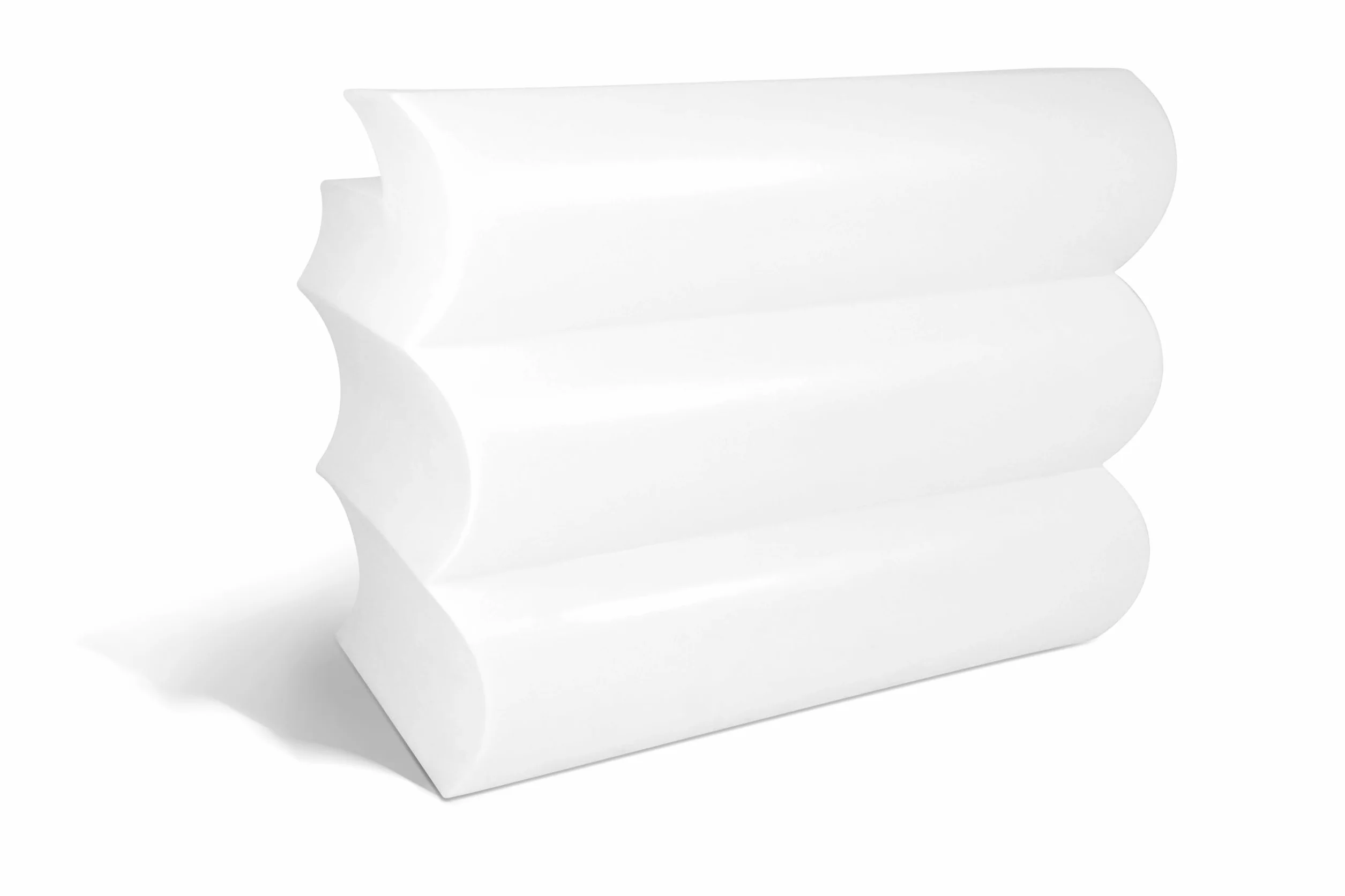 Kloris Bancone Bar Cassa Reception Desk mod. Clipper cm 145x88x110 h Bianco Made in Italy