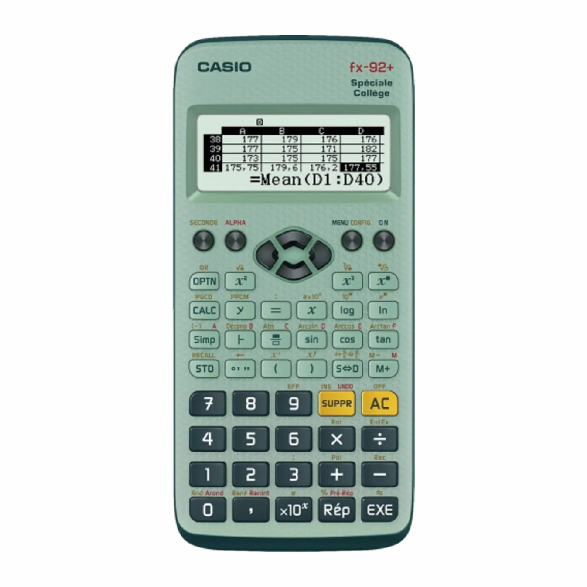 Casio FX 92+ Spéciale Collège