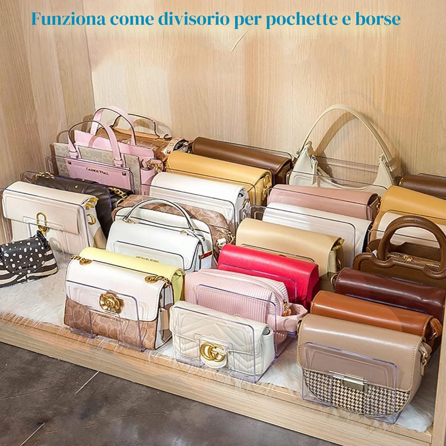 Fermalibri Trasparenti, Fermalibri Colore Trasparente Stile Semplice 4 Scomparti Porta Libri in Materiale Acrilico Per Aula Ufficio