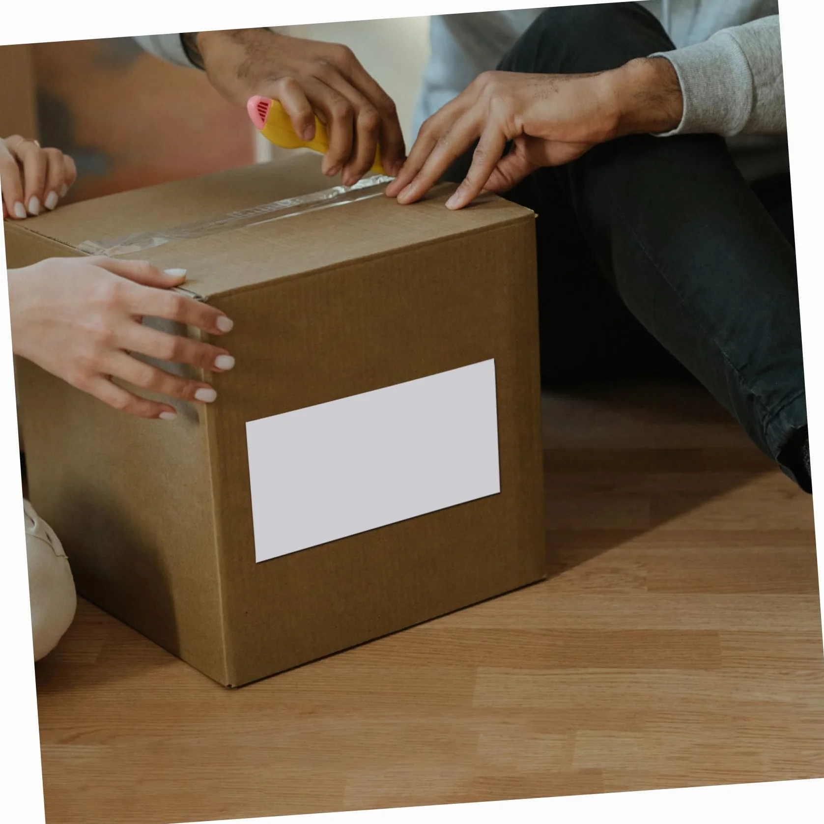 DOITOOL Buste Sacchetti per Lista Imballaggio in PE Autoadesive Bianche per Pacchi e Documenti