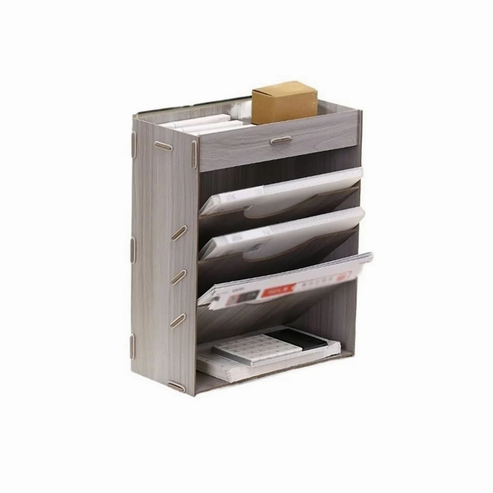 Portadocumenti Organizzatore per documenti Supporto per riviste Organizer per documenti Vassoio per lettere (Grijs)