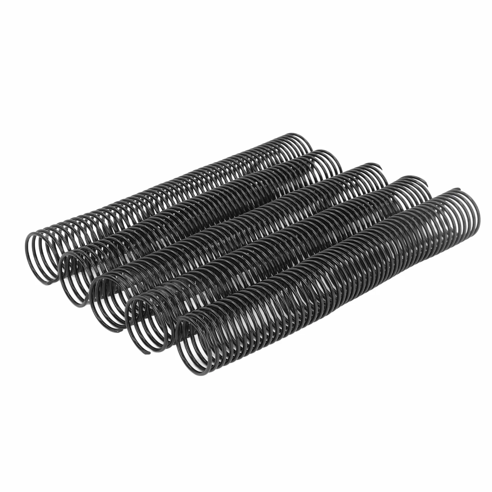Bobina di rilegatura a spirale da 18 pezzi, diametro 38 mm, 48 anelli, passo 4:1, capacità di 310 fogli, dorso di rilegatura a spirale per carta A4