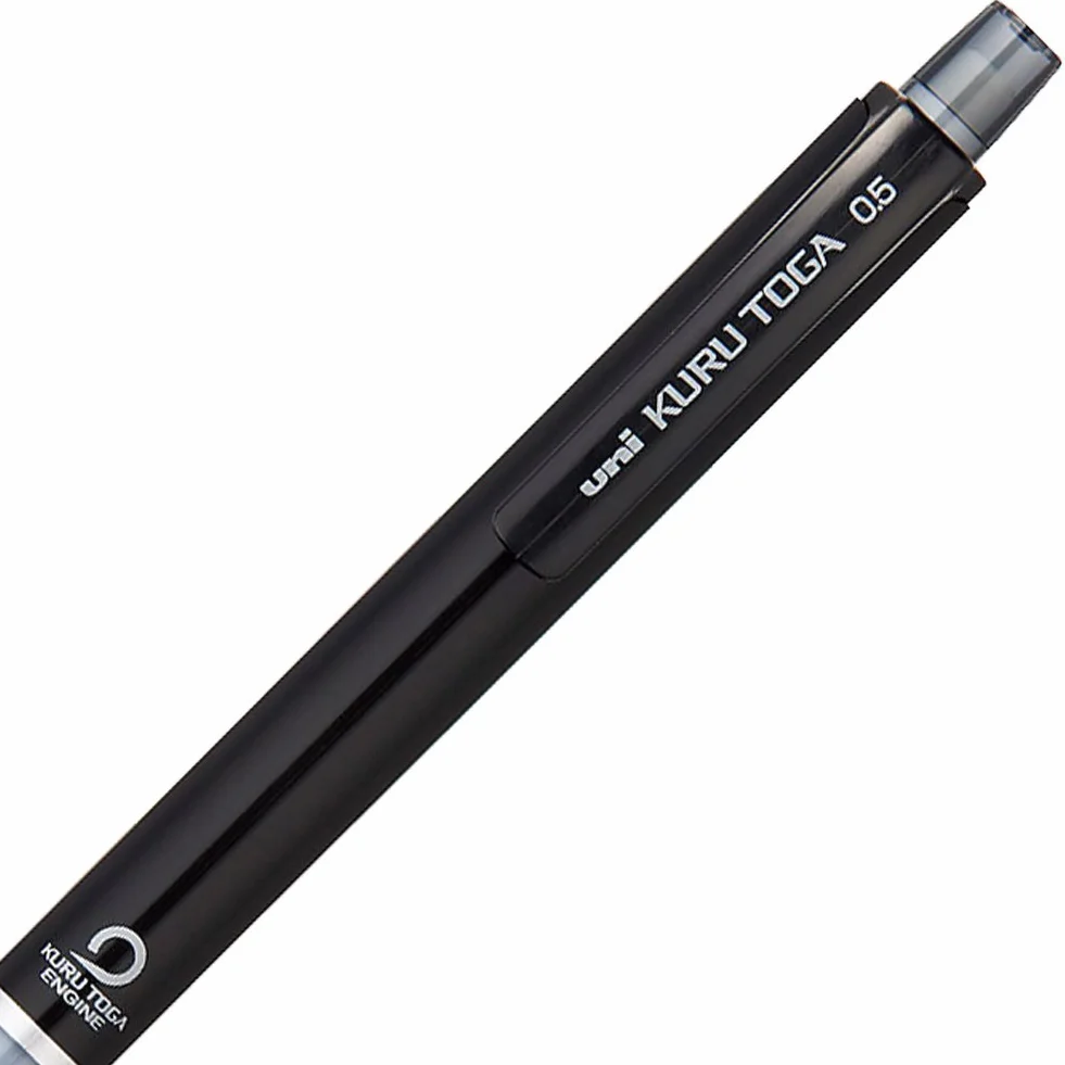 Uni Kuru Toga Mechanical Pencil 0.5mm Black