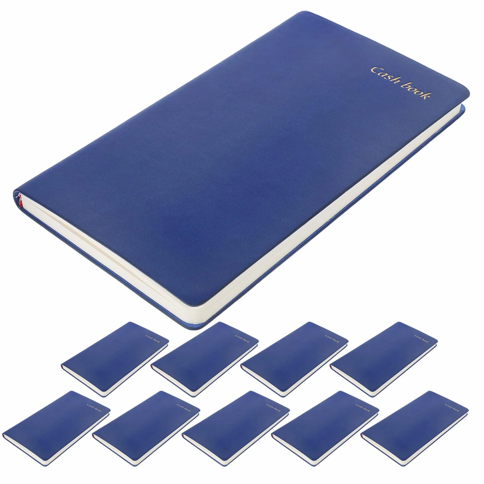 Gatuida Quaderno di Pianificazione del Budget Finanziario A6 Blu Set da 10 Pezzi Taccuino Organizzatore di Spese Portatile per Uso Personale e Professionale Gestione Completa e Analisi