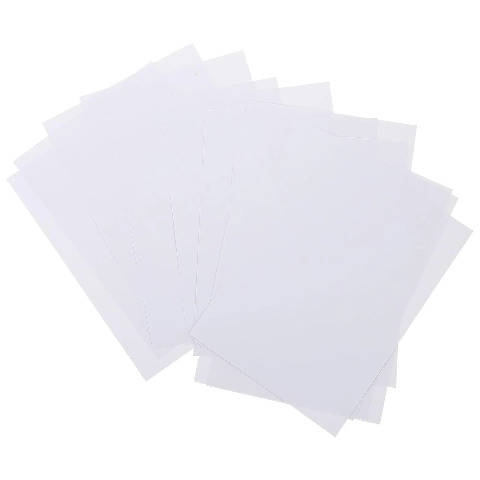 Alasum Carta Fotografica Double Face Lucida 157g A5 100 Fogli per Stampa Digitale, Carta da Stampa per Biglietti da Visita e Pubblicità, Uso Ufficio e Domestico