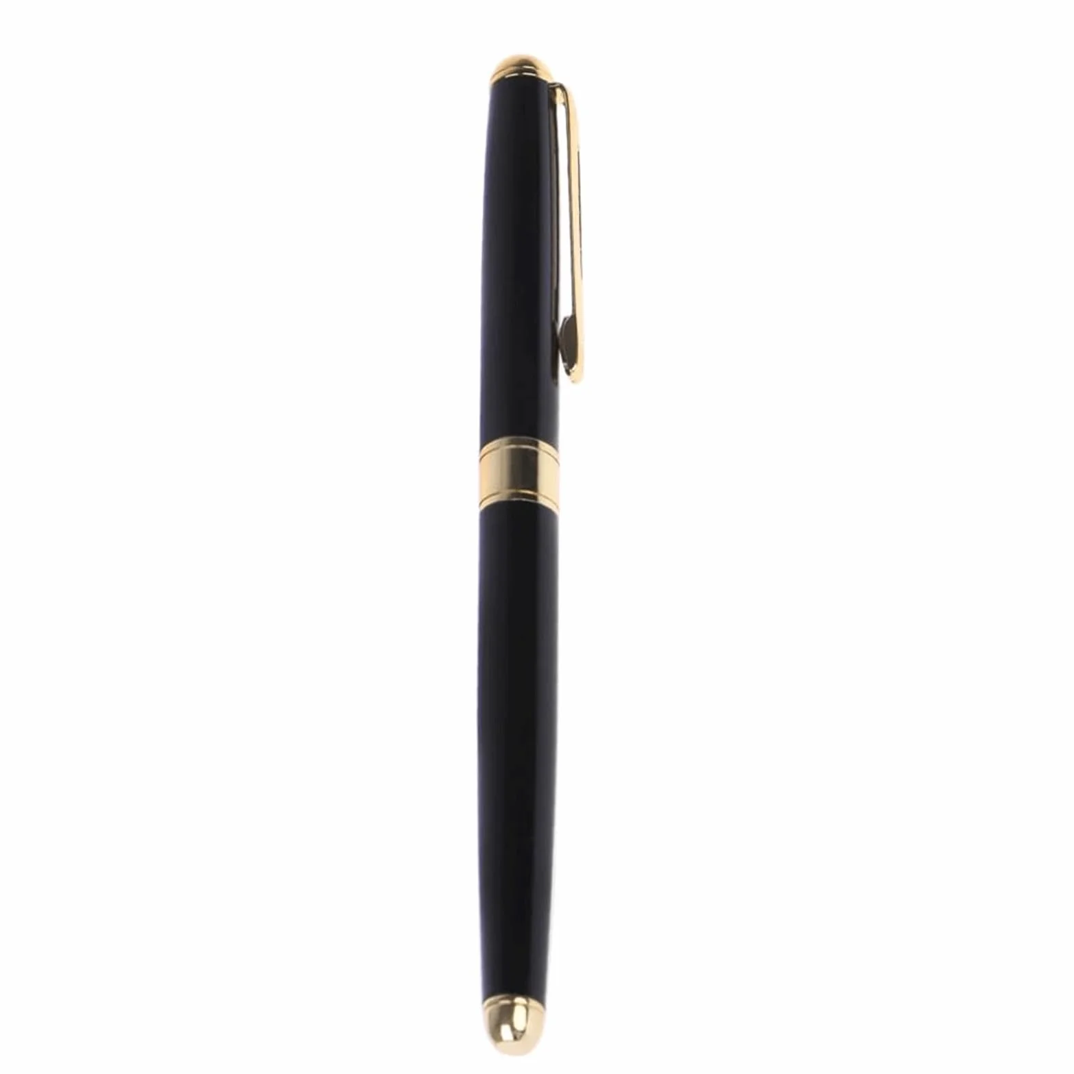Penna a sfera, penna gel a in metallo a con inchiostro 0,5 mm(Black)